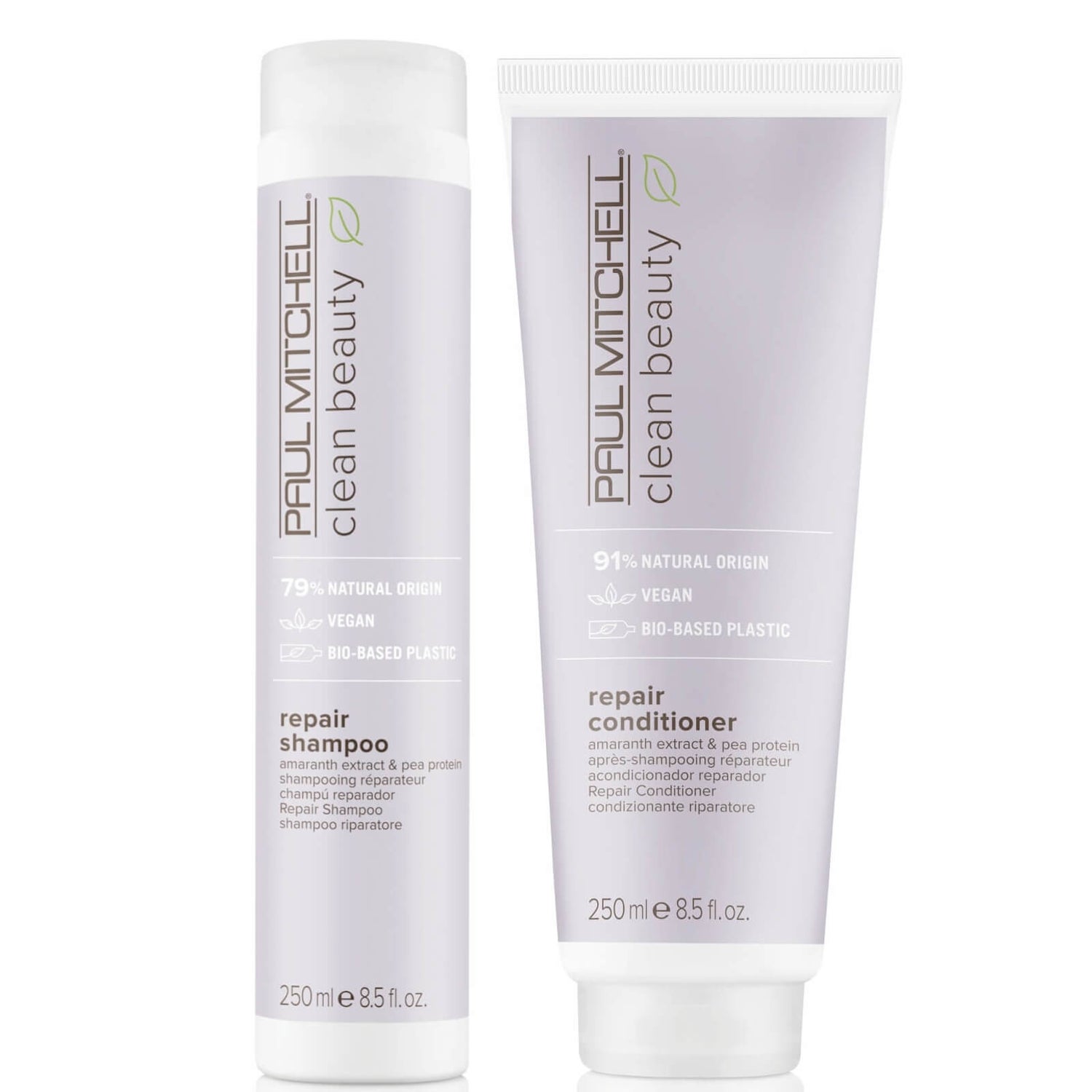 Paul Mitchell Clean Beauty Repair Shampoo and Conditioner Set