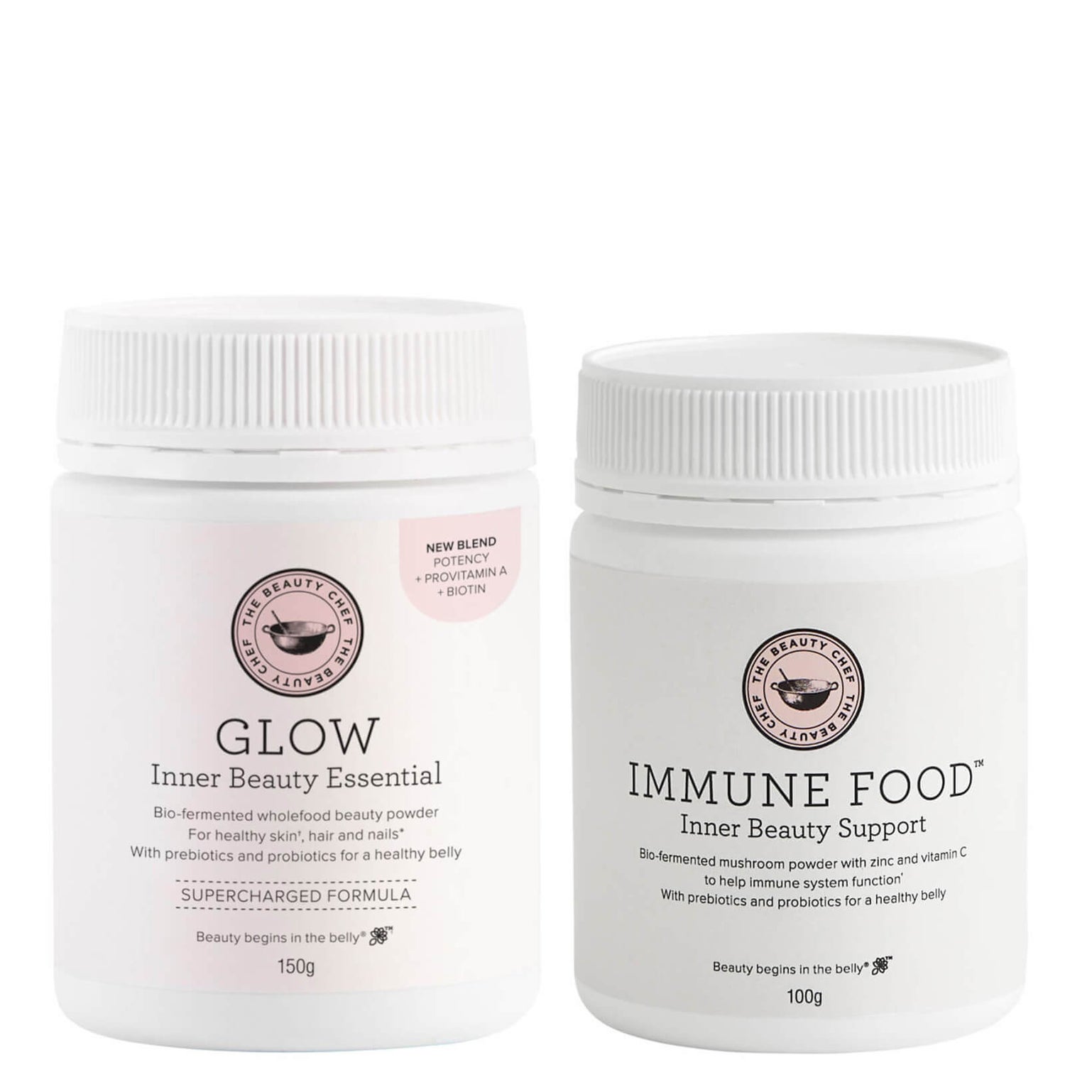 The Beauty Chef Glow and Immunity Duo (Worth $124.00)
