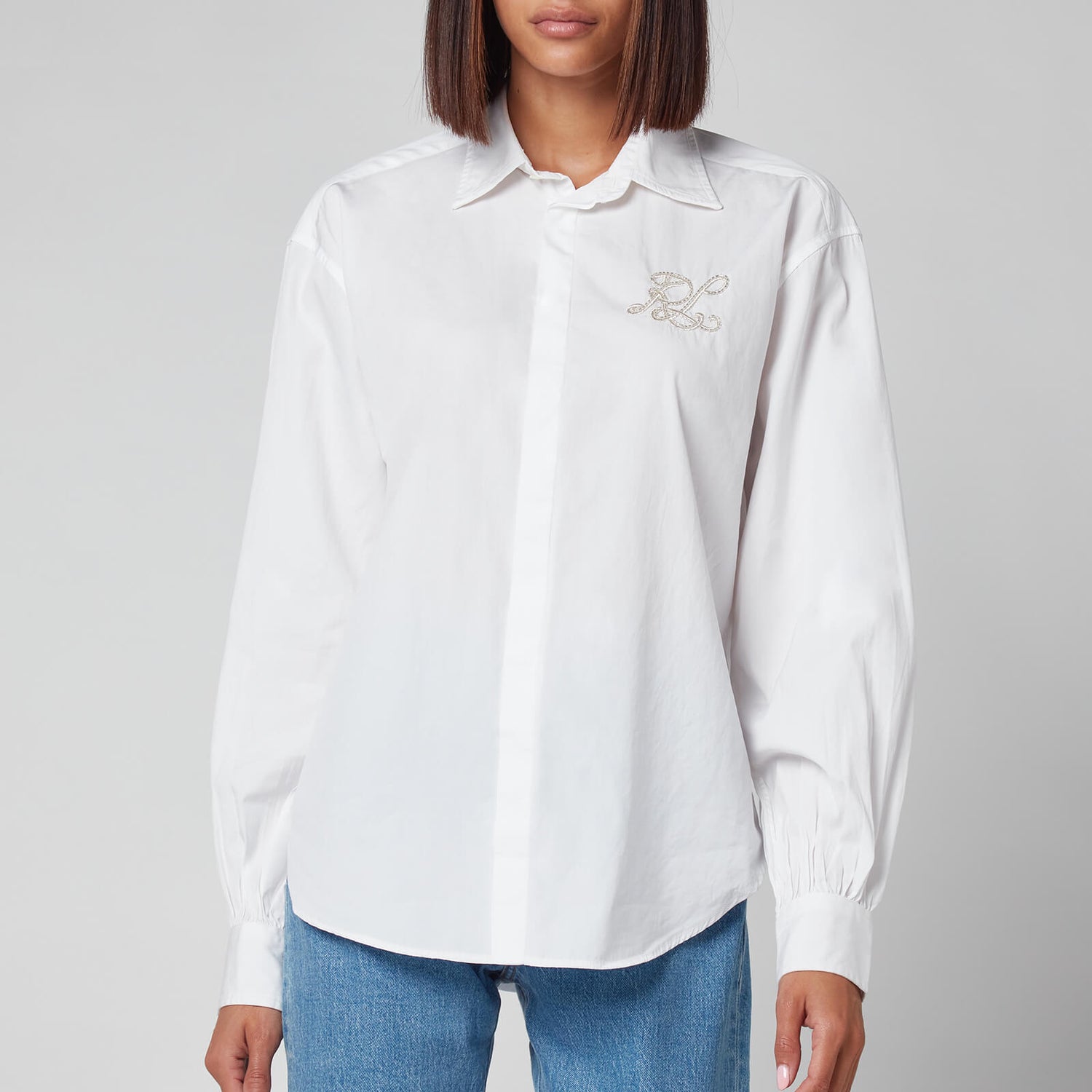 Polo Ralph Lauren Women's Oversized Shirt - White