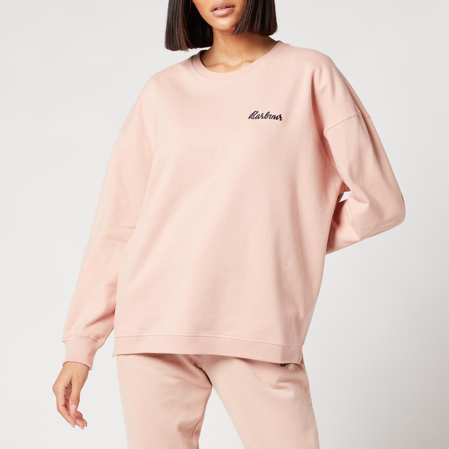 Barbour Women's Rosie Relaxed Lounge Crew - Rose Tan