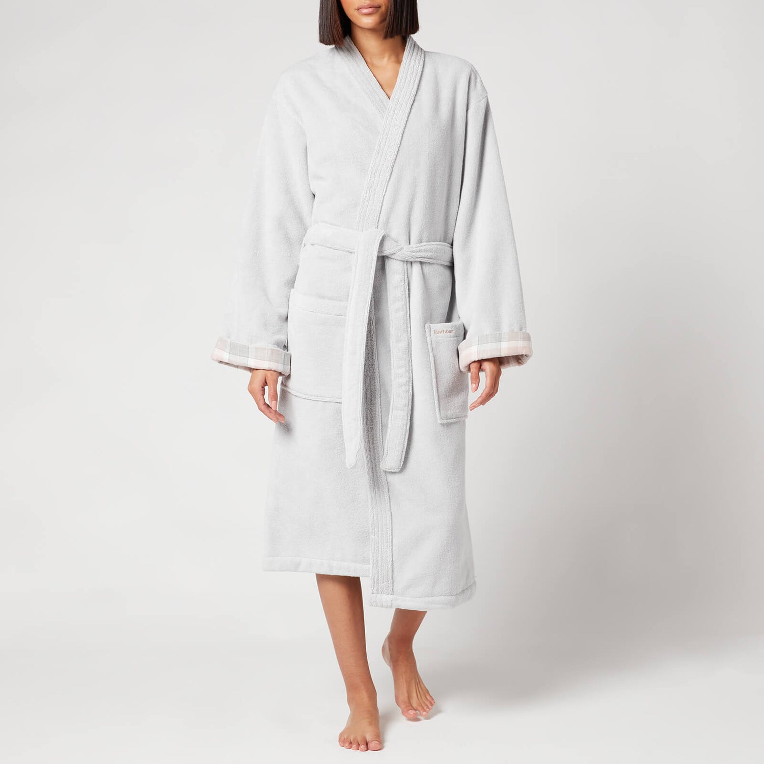 Barbour Women's Ada Dressing Gown - Grey