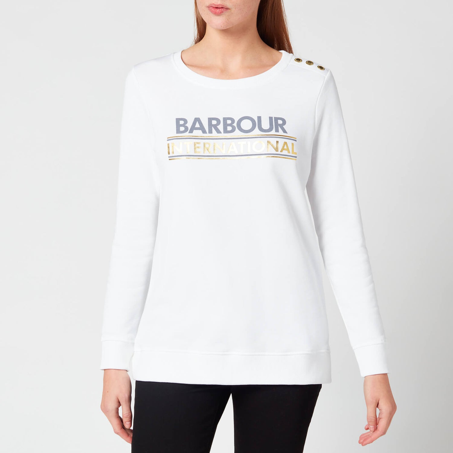 Barbour International Women's Austin Overlayer - White