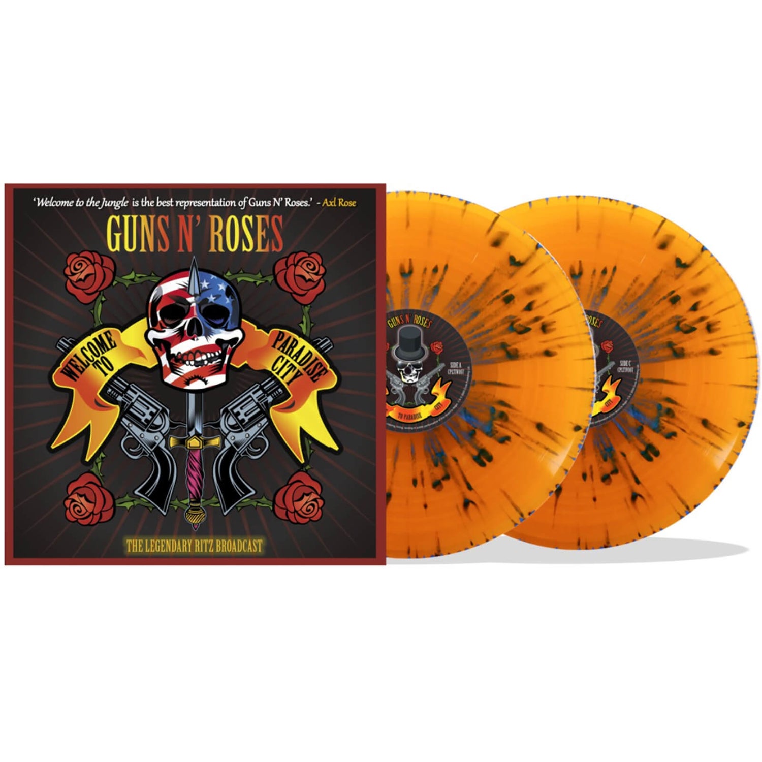 Guns N' Roses - Welcome To Paradise City (Vinyle Splatter) 25 cm