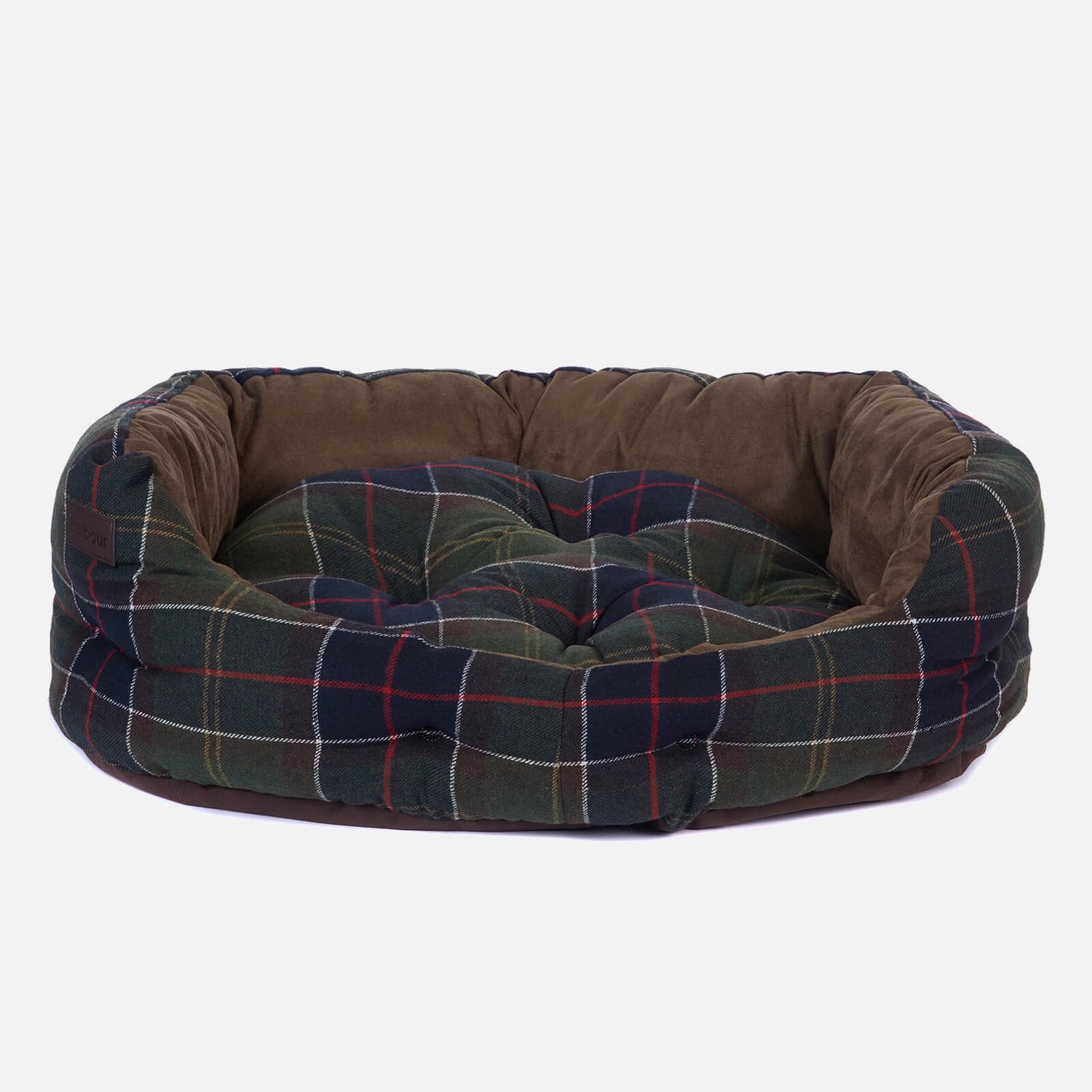 Barbour Dogs Luxury Bed - Classic Tartan - 24 Inch