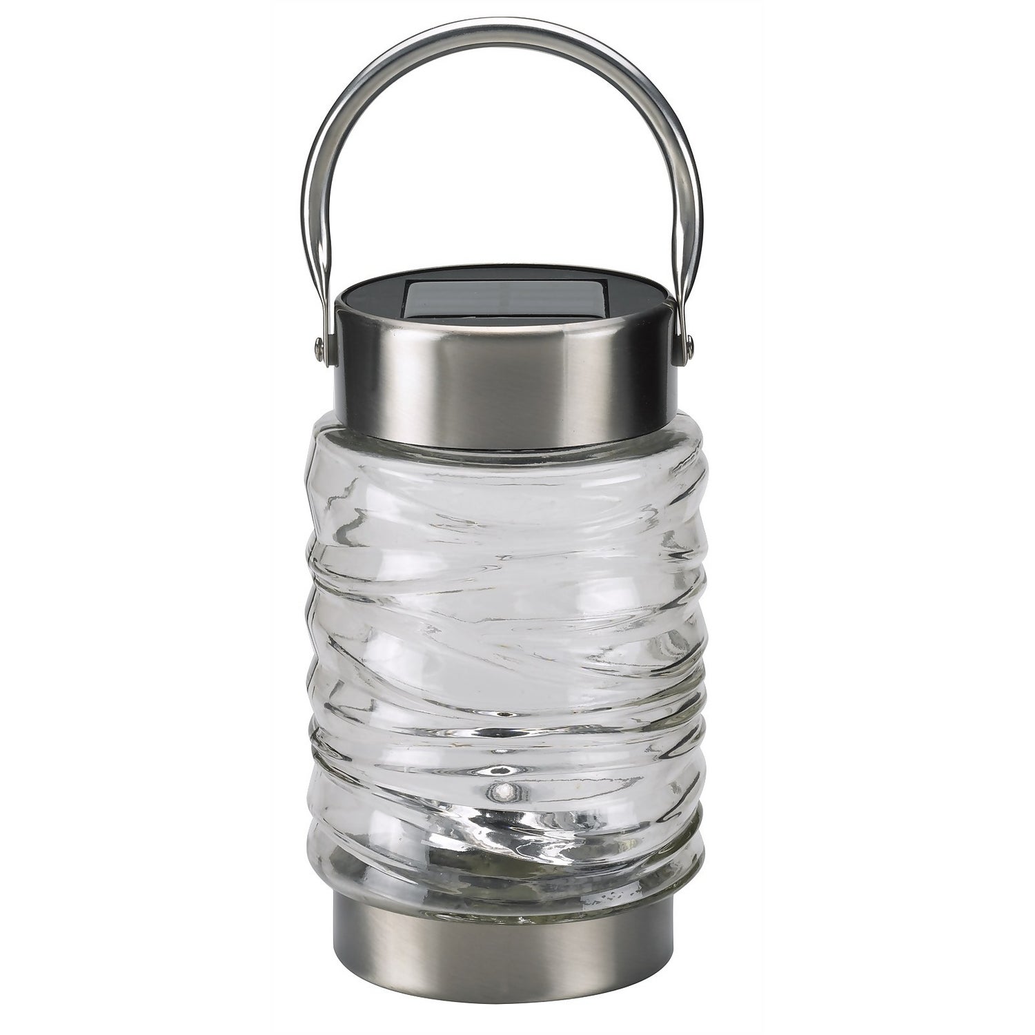 Solar Company Wave Glass Lantern Homebase