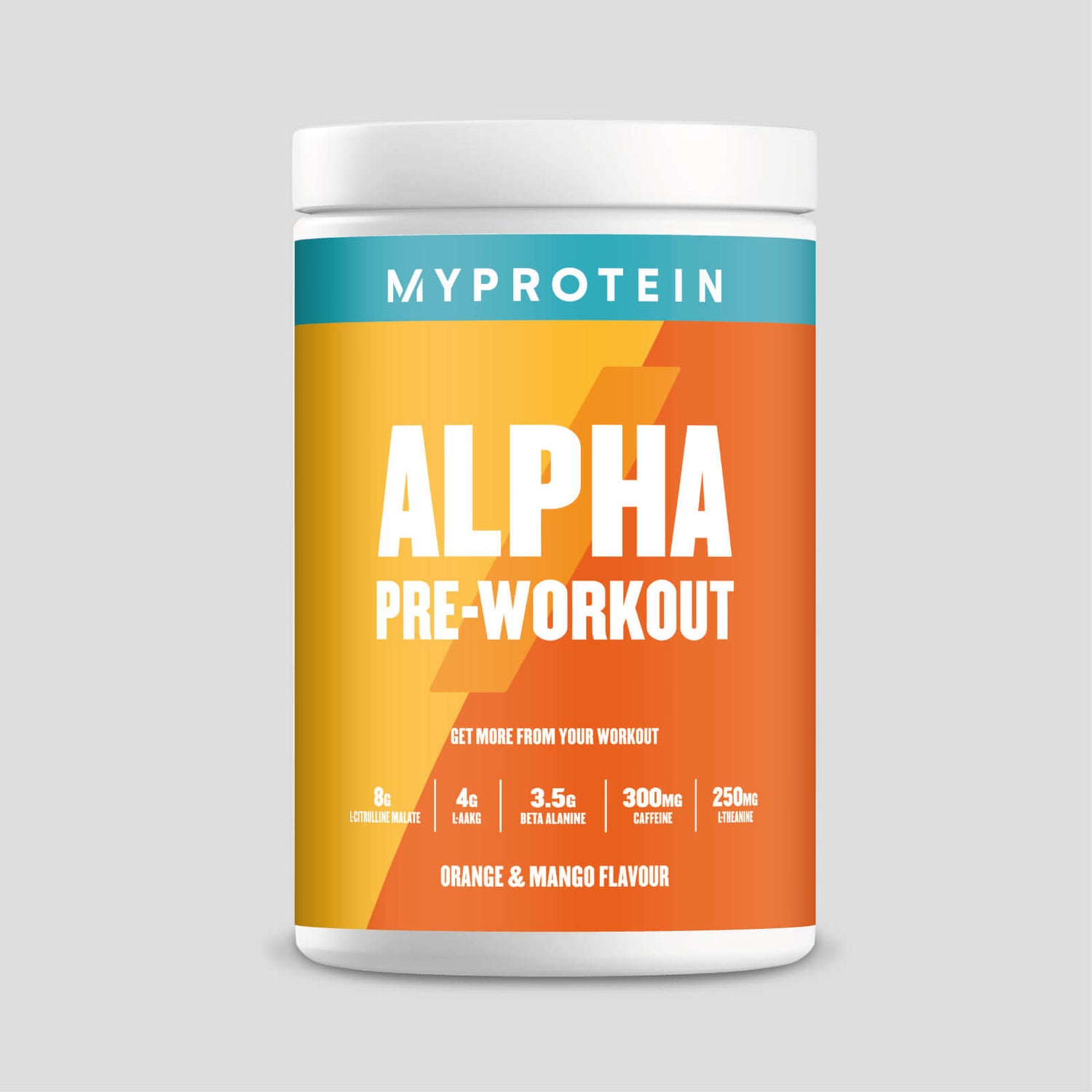 Alpha Pre-Workout - 600g - Naranja & Mango