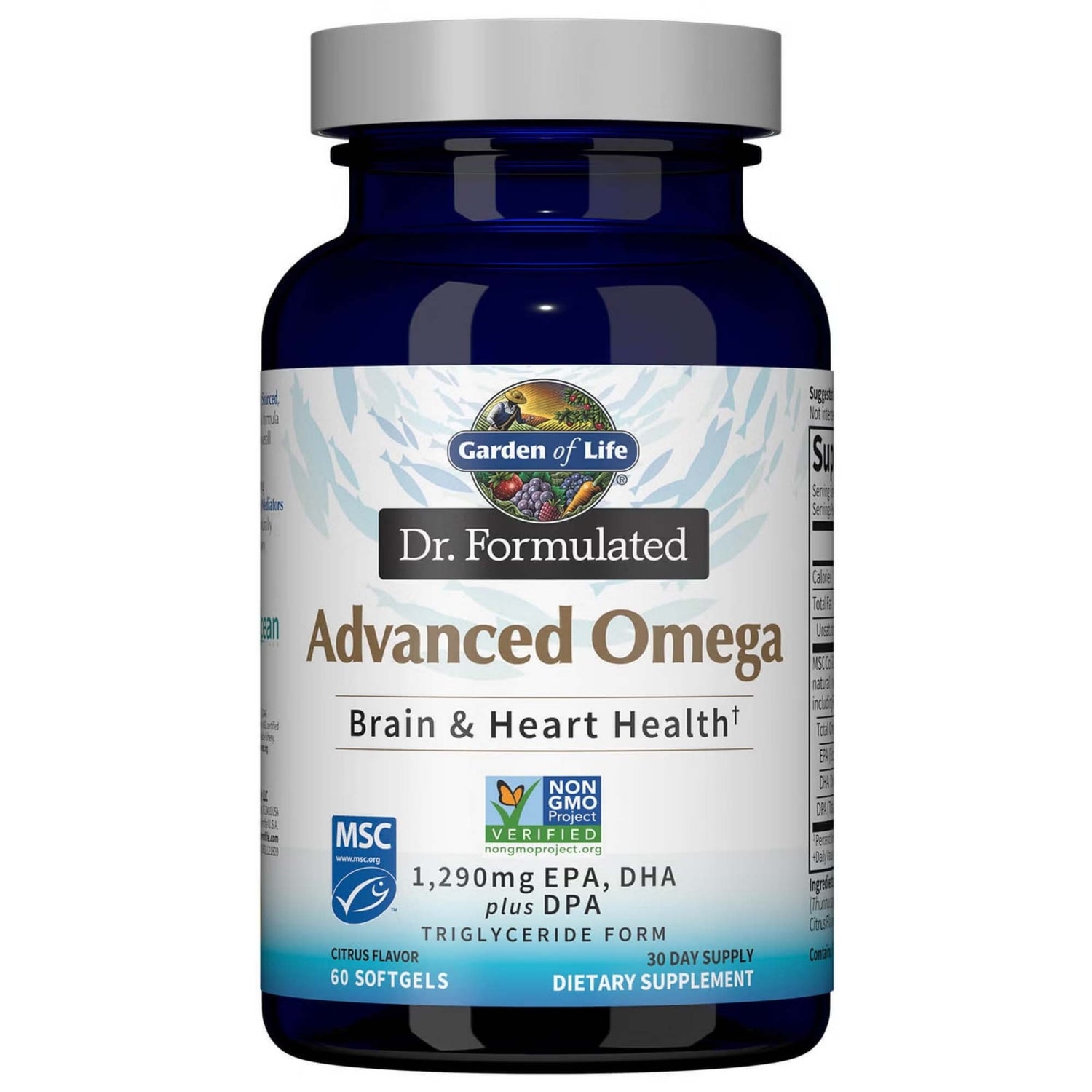 Garden of Life Dr. Formulated Advanced Omega 60ct Softgels