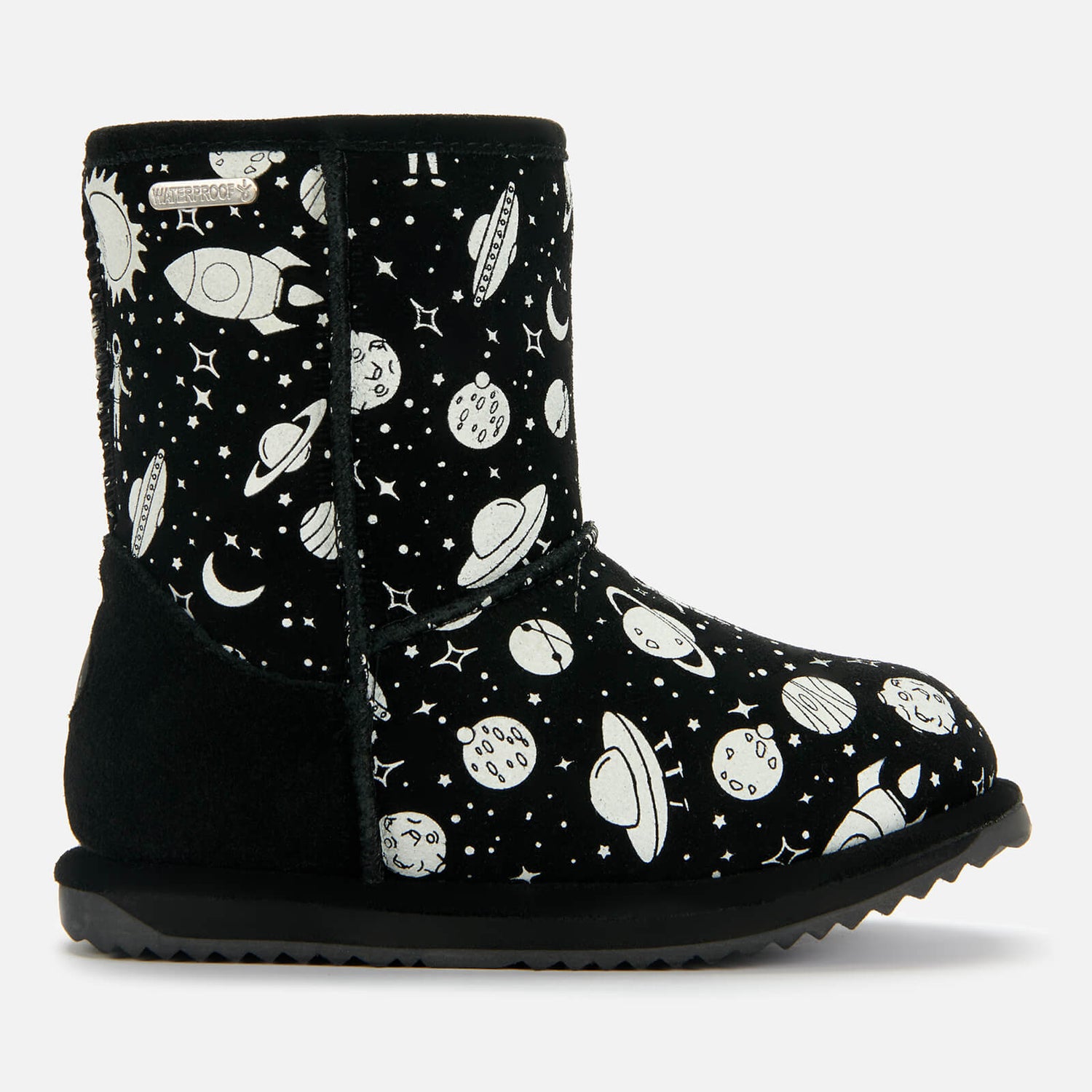 EMU Australia Kids' Outer Space Brumby Waterproof Boots - Black