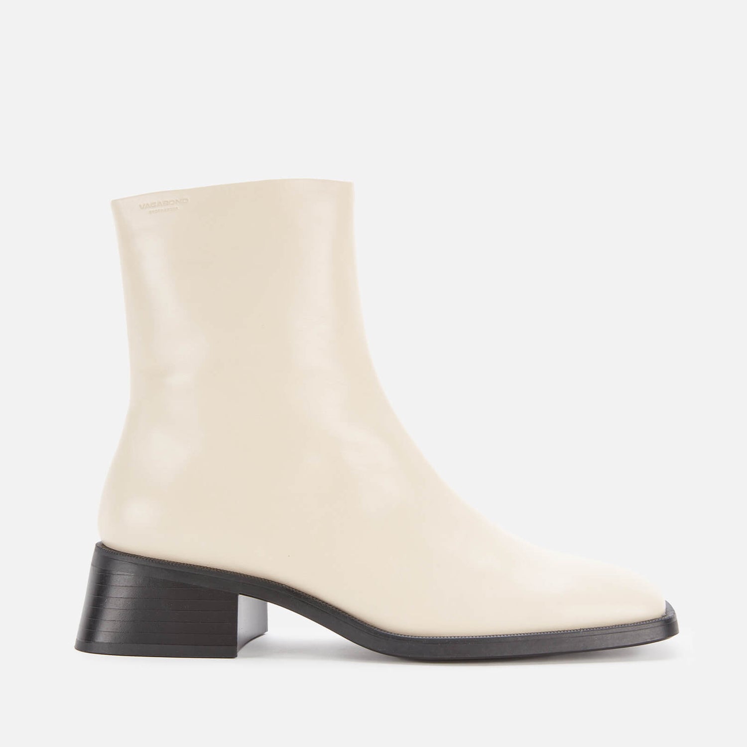 Vagabond Women's Blanca Leather Ankle Boots - Off White FREE Delivery Allsole