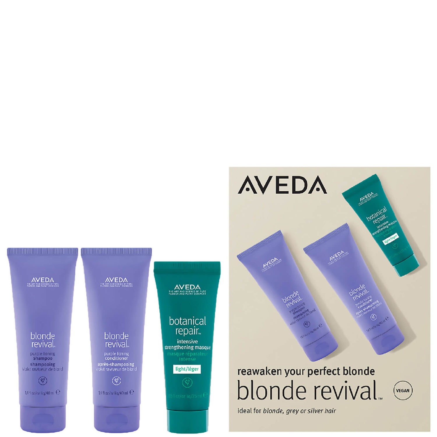 Aveda Blonde Revival Travel Kit (Worth £27.00)