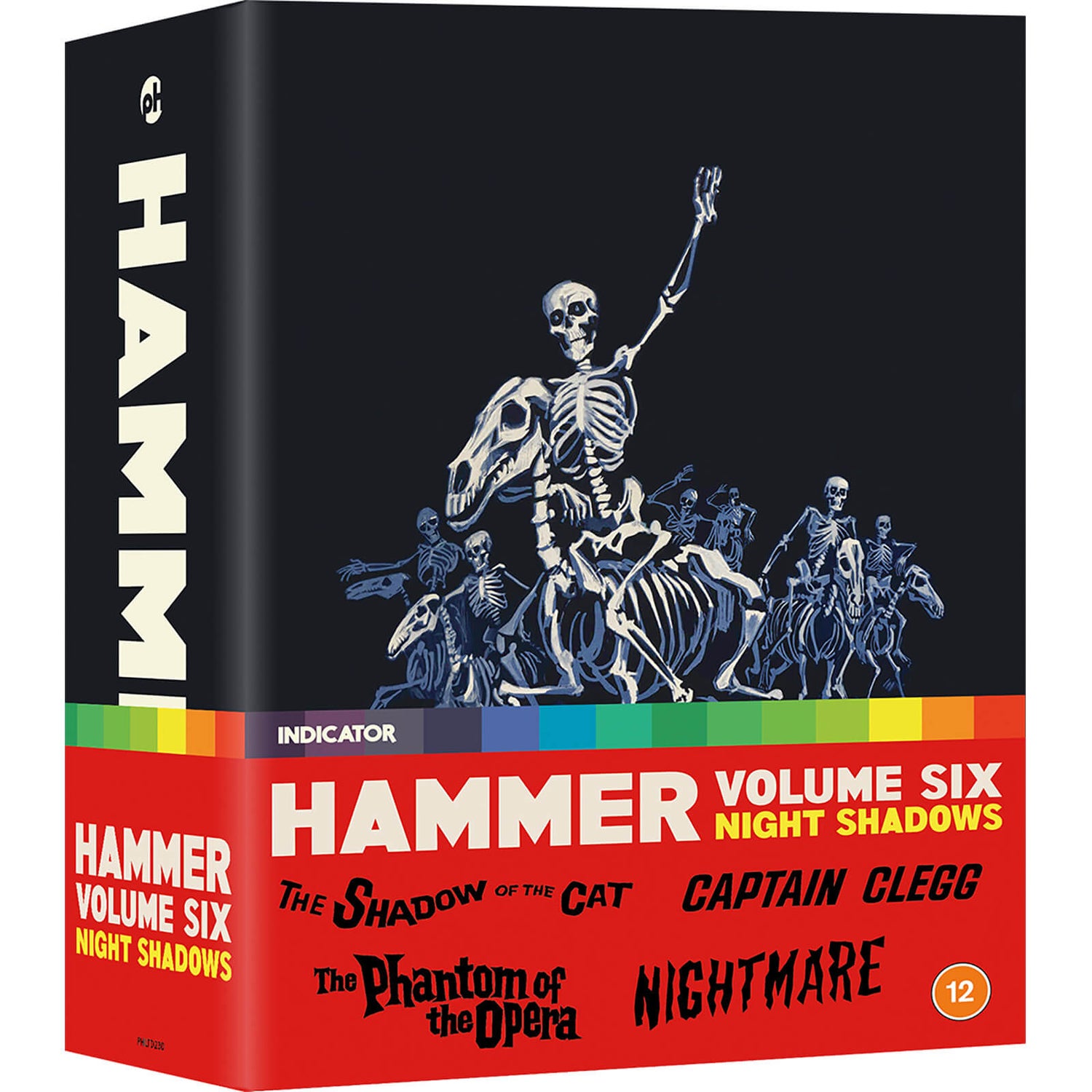 Zavvi　Six:　Hammer　Blu-ray　Shadows　Edition)　Volume　UK　Night　(Limited