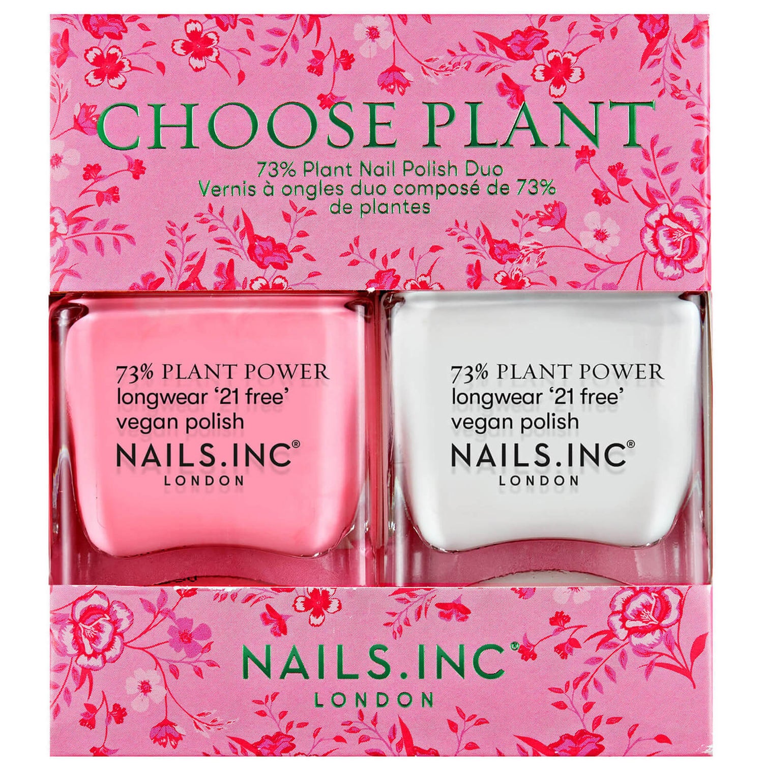 nails inc. Choose Plant Duo