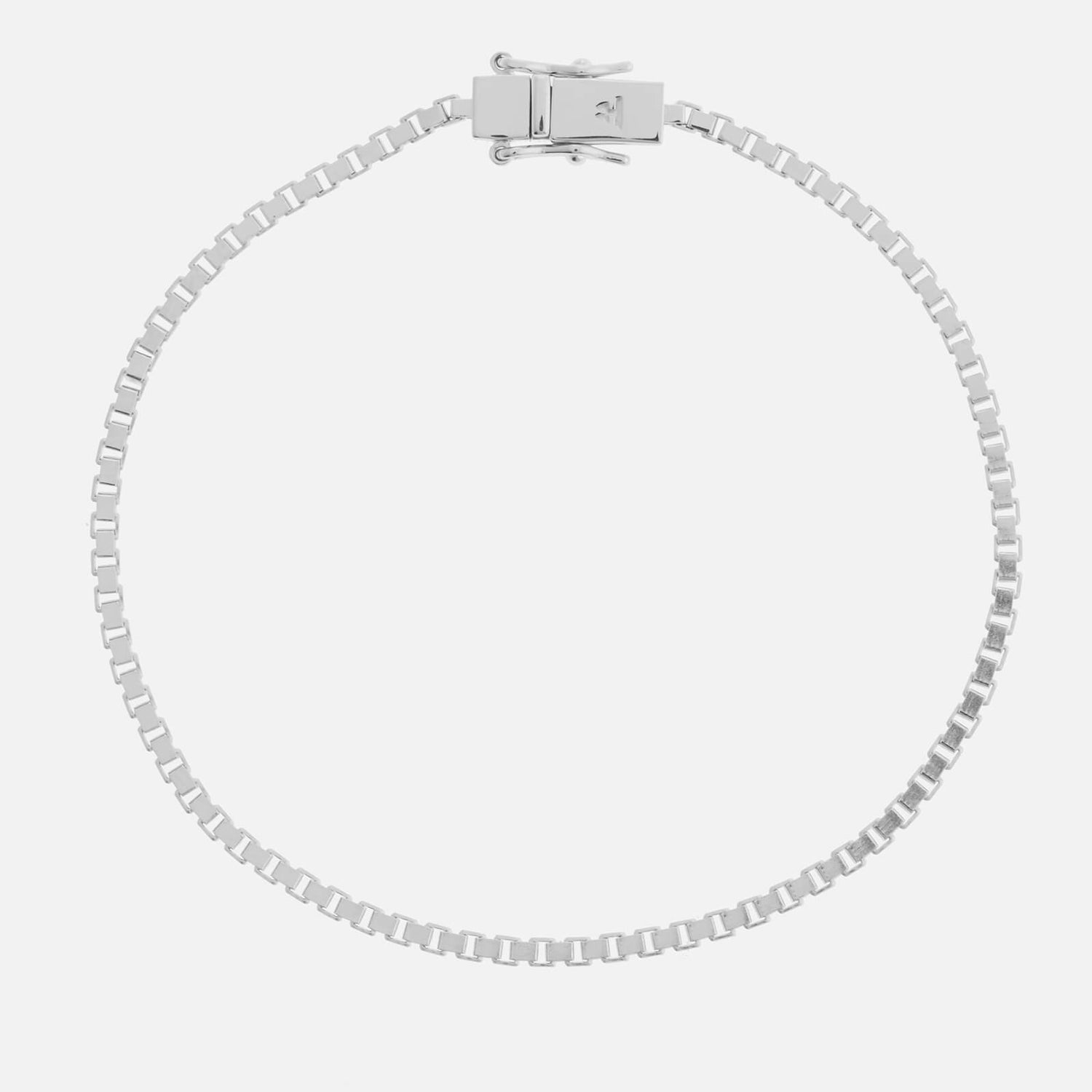 Tom Wood Men's Square Bracelet - Sterling Silver - S/7 Inches
