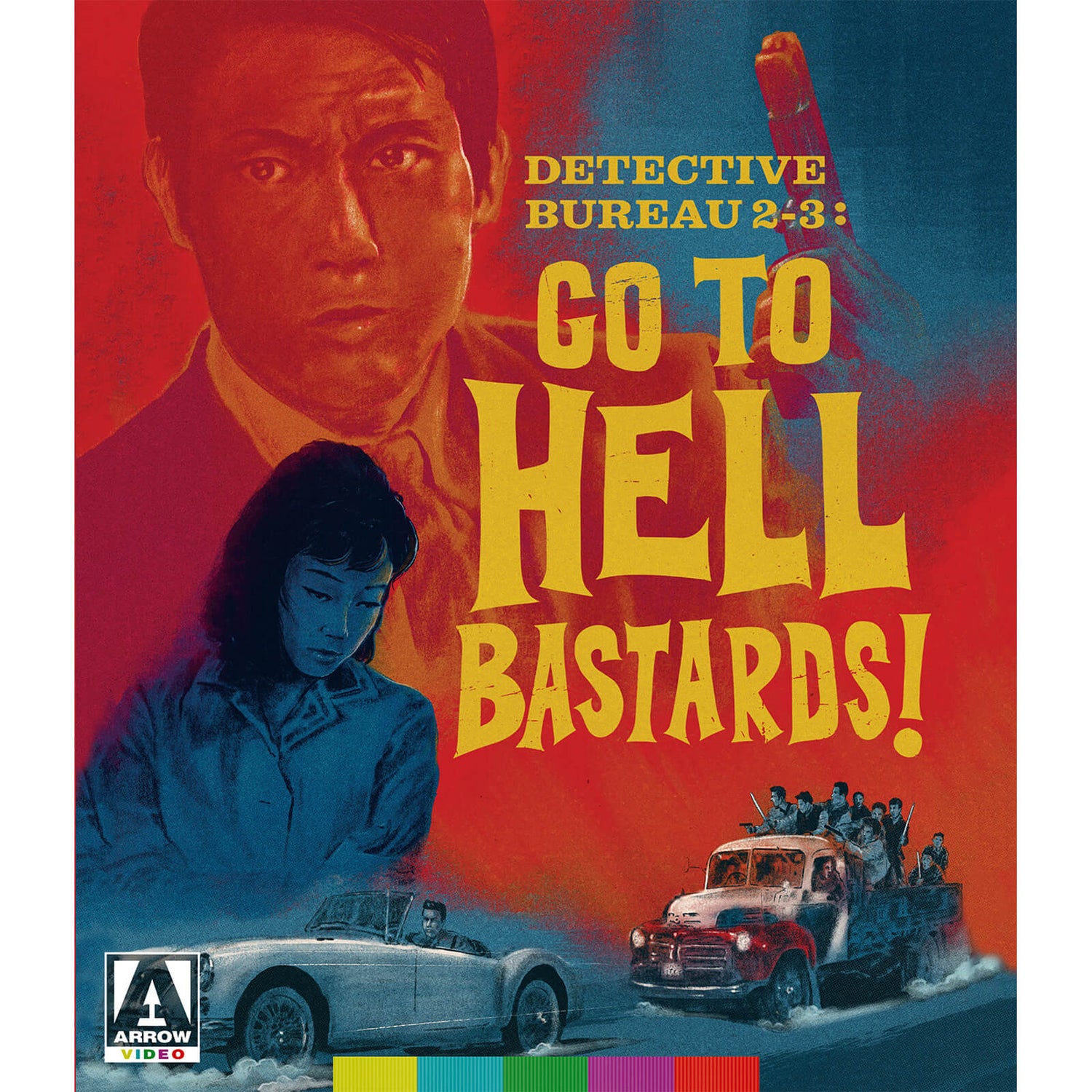 Detective Bureau 2-3: Go To Hell Bastards! Blu-ray