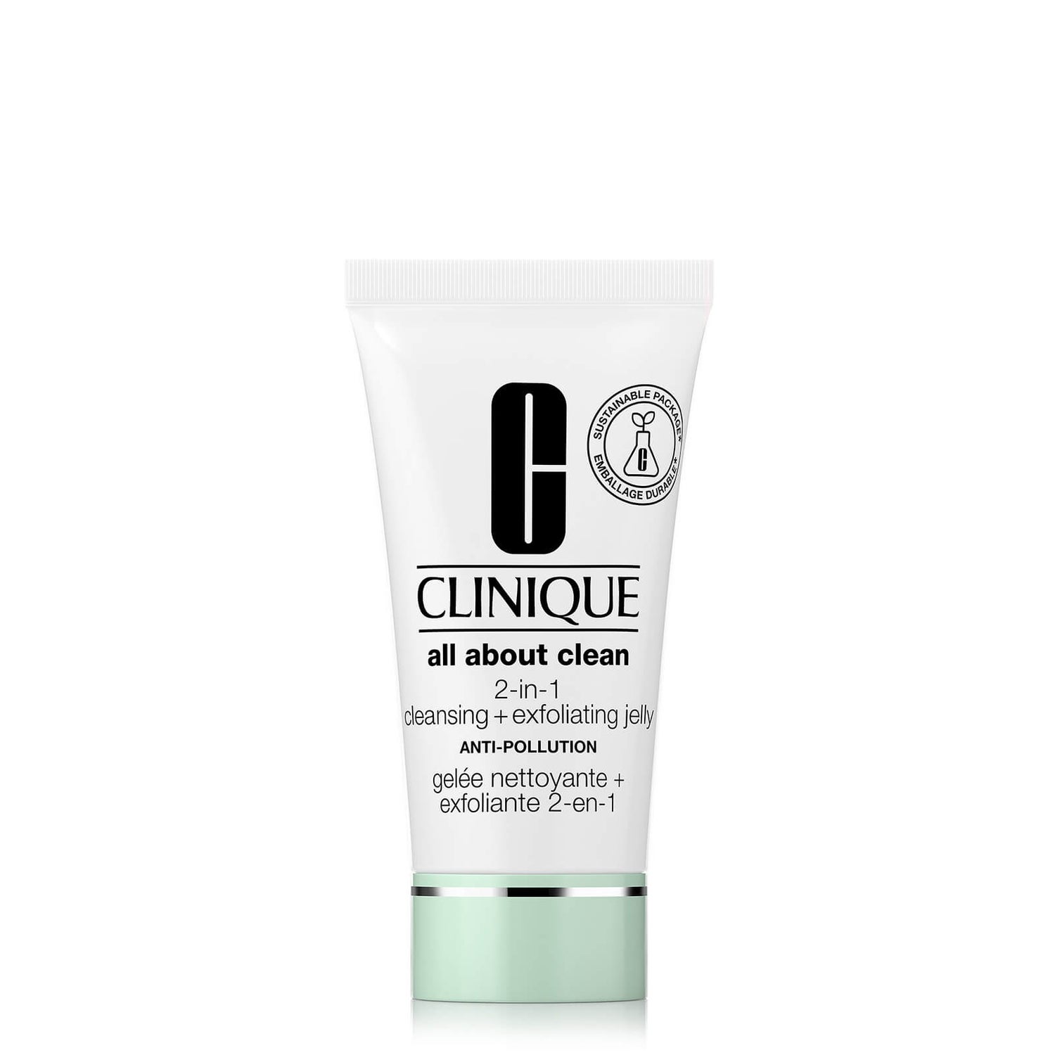 Clinique All About Clean 2-in-1 Cleansing and Exfoliating Jelly Anti-Pollution 30ml
