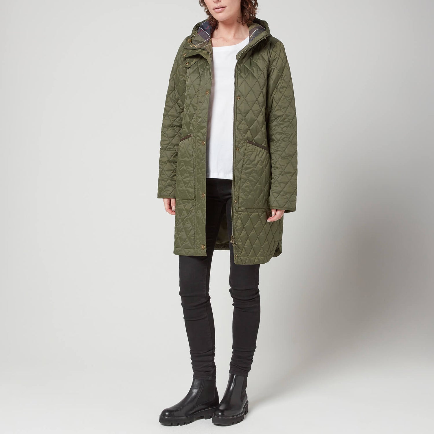 Barbour Women's Dornoch Quilted Jacket - Olive/Classic