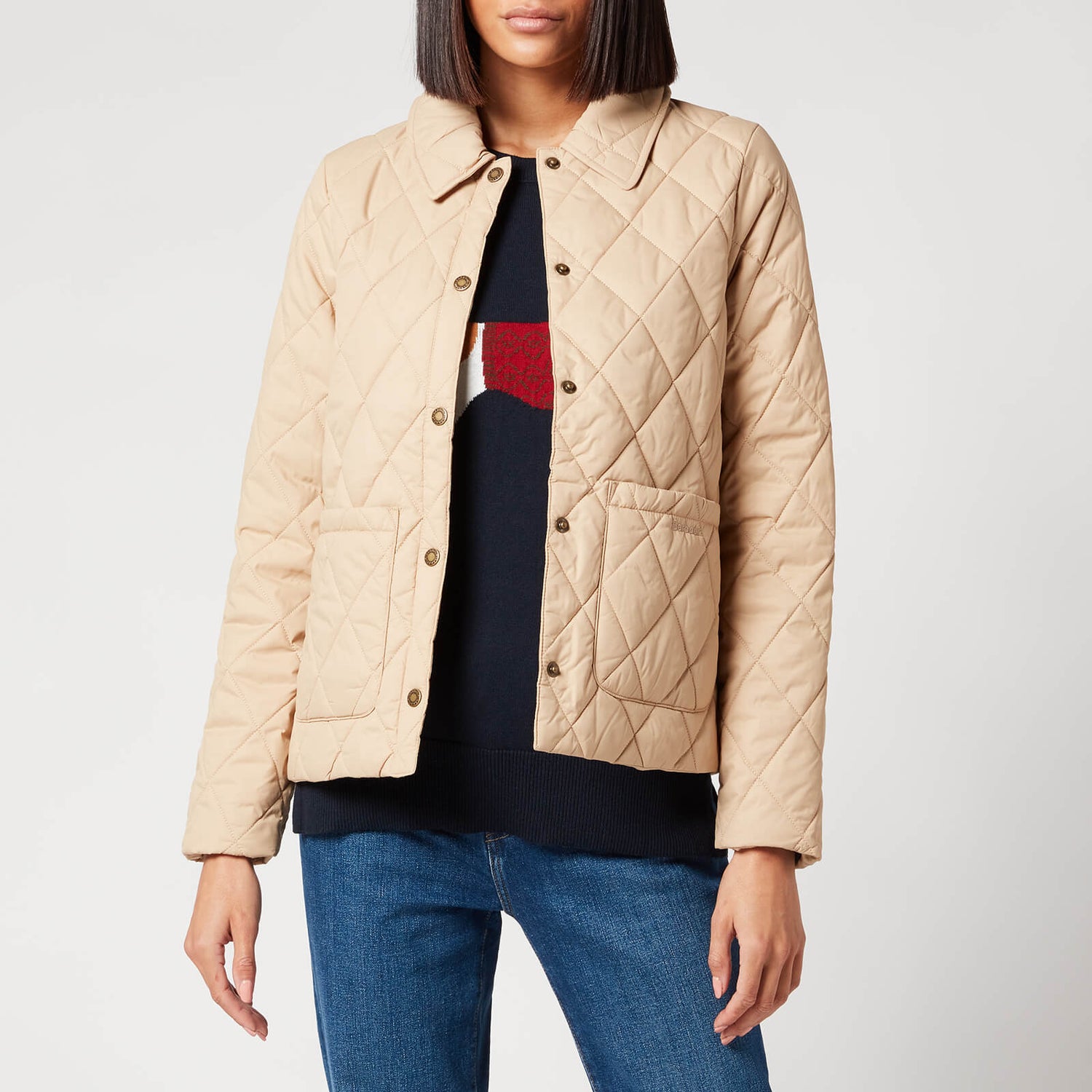 Barbour Women's Colliford Quilted Jacket - Dk Stone