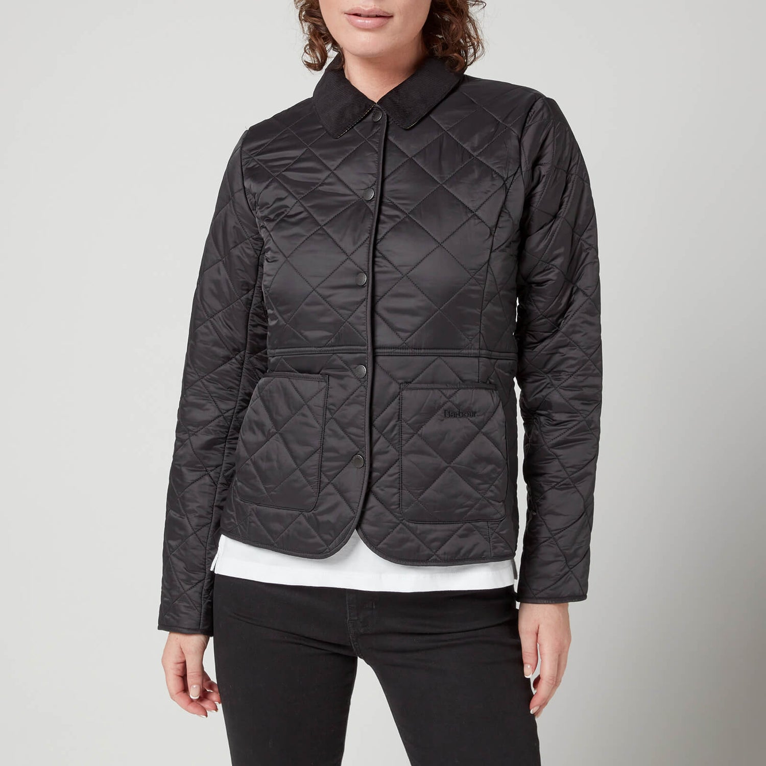 Barbour Women's Deveron Polar Quilted Jacket - Black