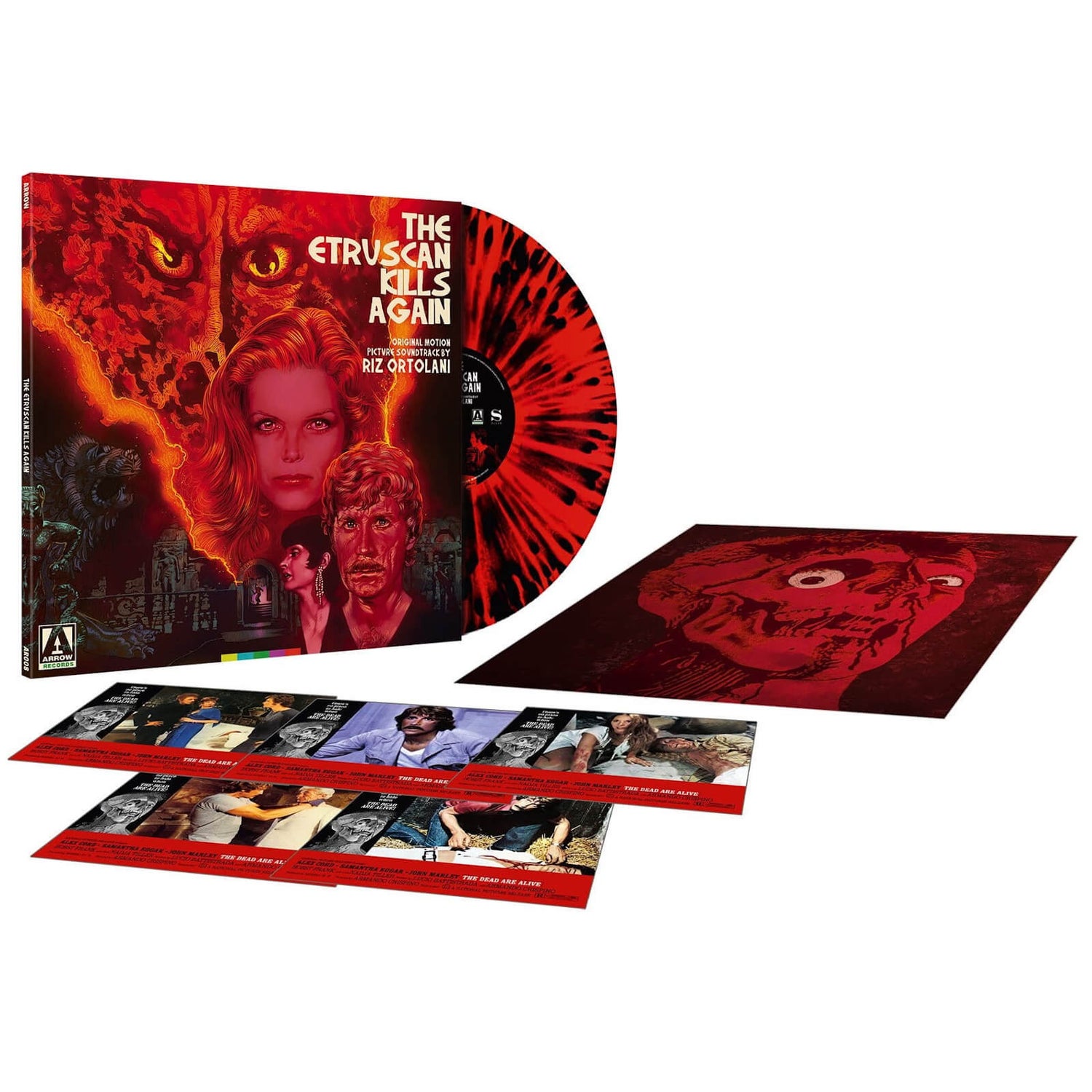 The Etruscan Kills Again | Red & Black Splatter | Vinyl
