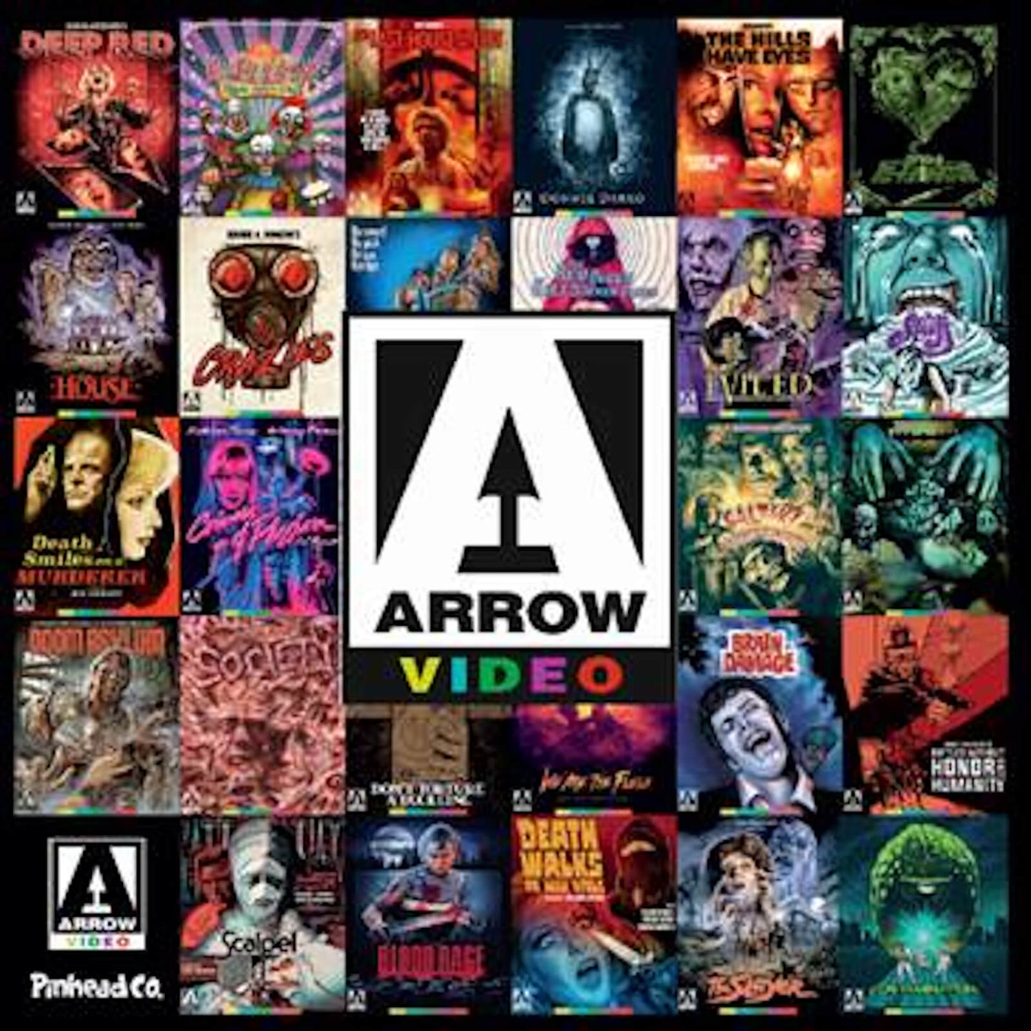 Arrow Video Enamel Pin Badge