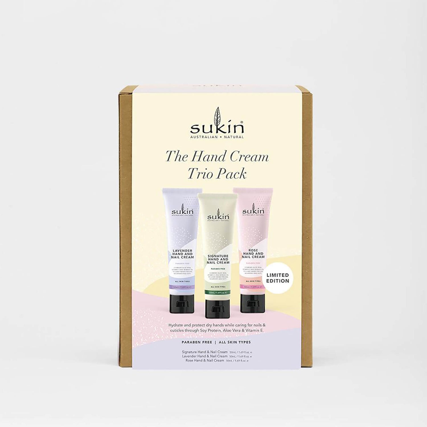 Sukin Nourishing Hand Cream Trio - Gift Pack