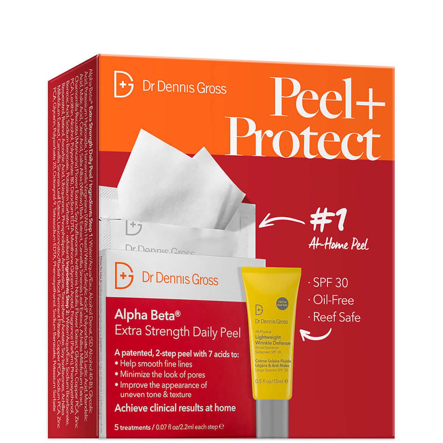Dr Dennis Gross Skincare Peel and Protect Set