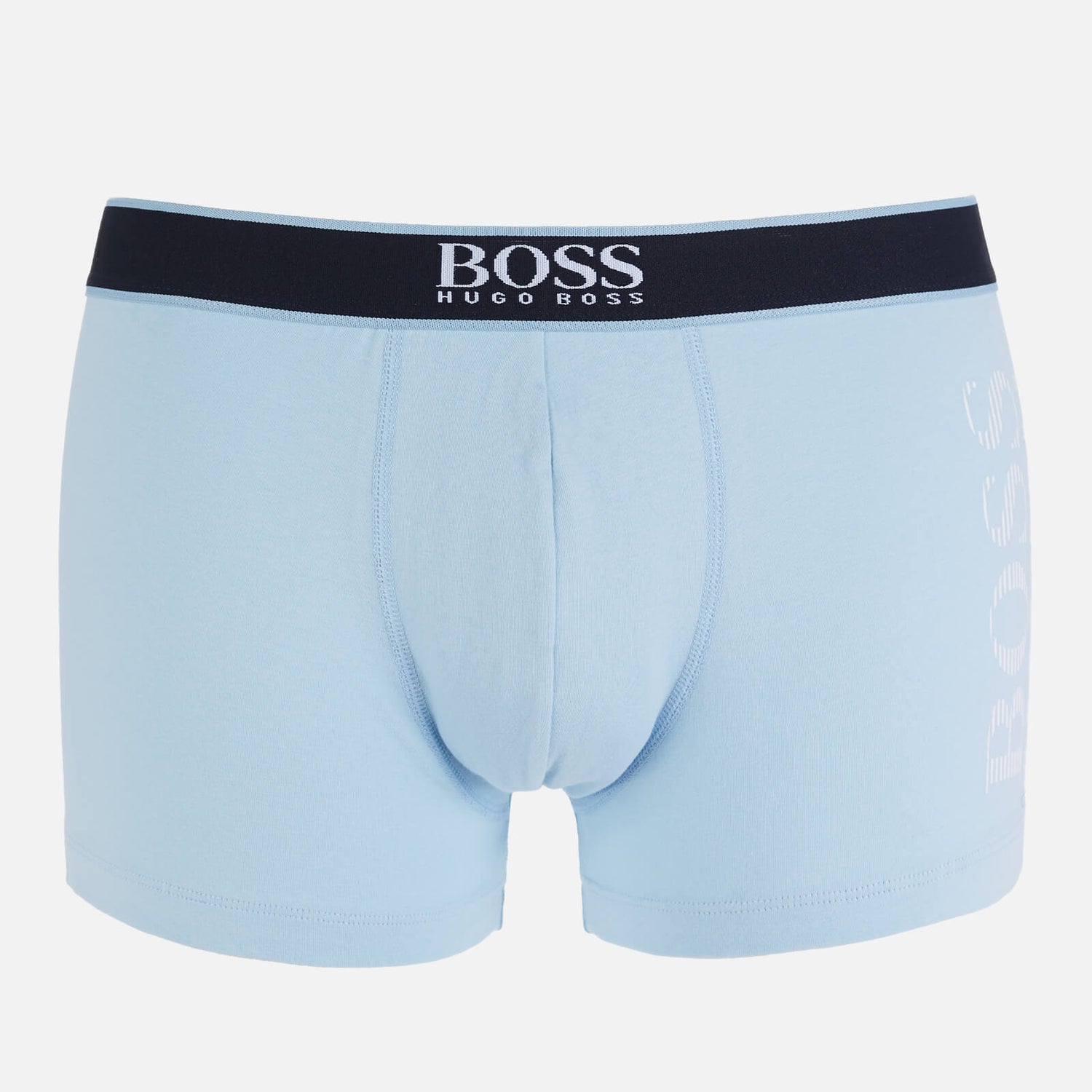 BOSS Bodywear Men's Trunk 24 Logo Boxer Shorts - Light Pastel Blue