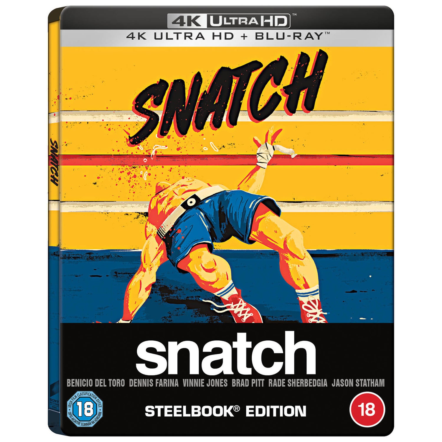 Snatch (2000) - Zavvi Exclusive 20th Anniversary 4K Ultra HD Steelbook (Includes Blu-ray)