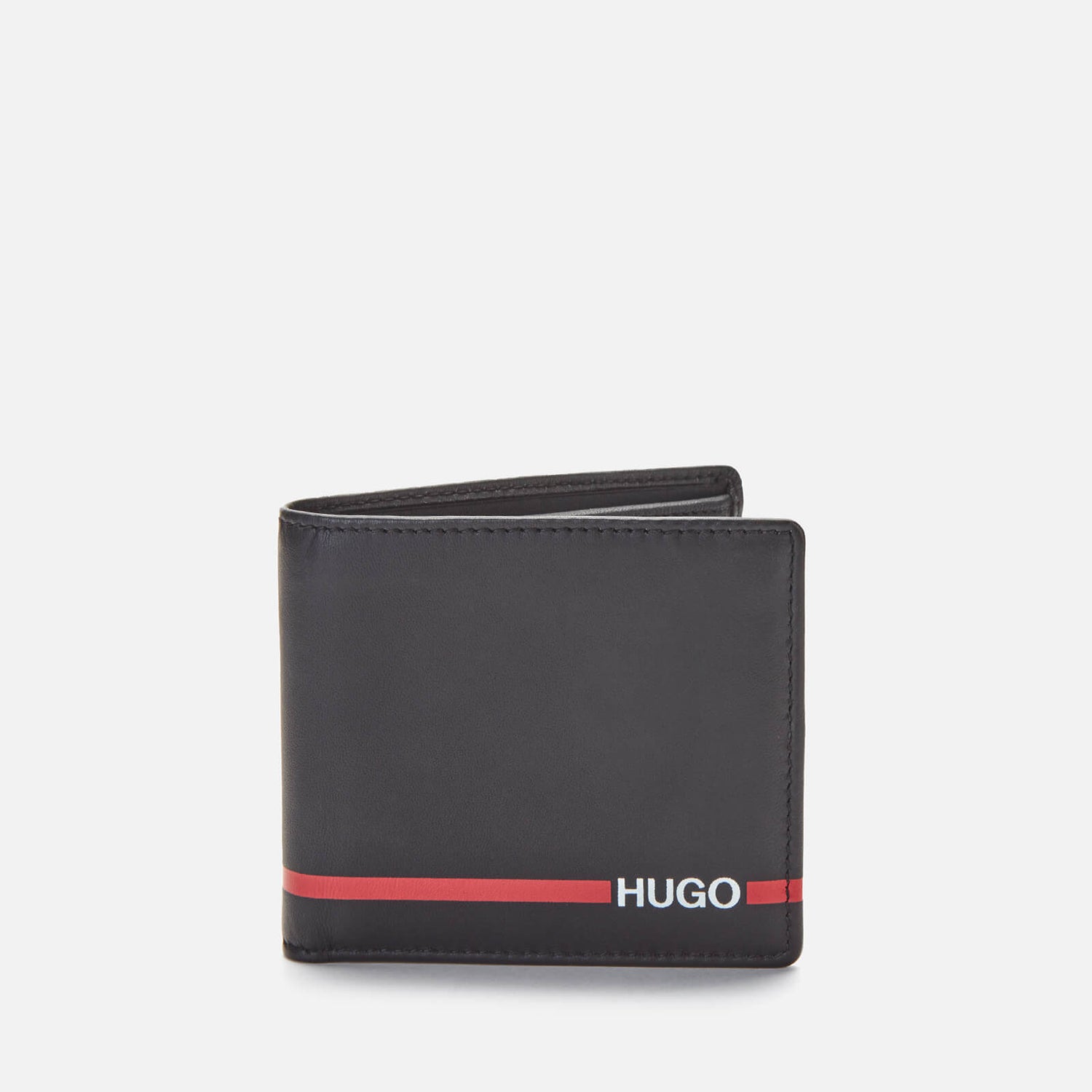 HUGO Men's Austen Bifold Wallet - Black