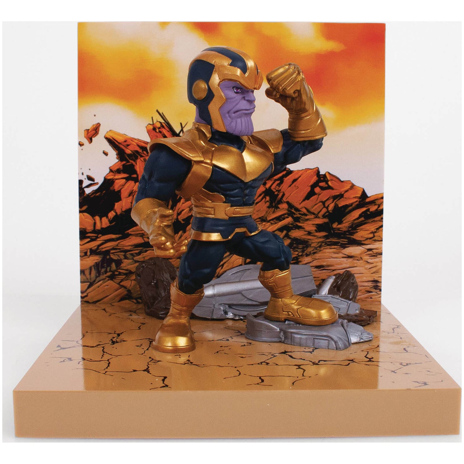The Loyal Subjects Superama Marvel Comics Figural Diorama - Thanos
