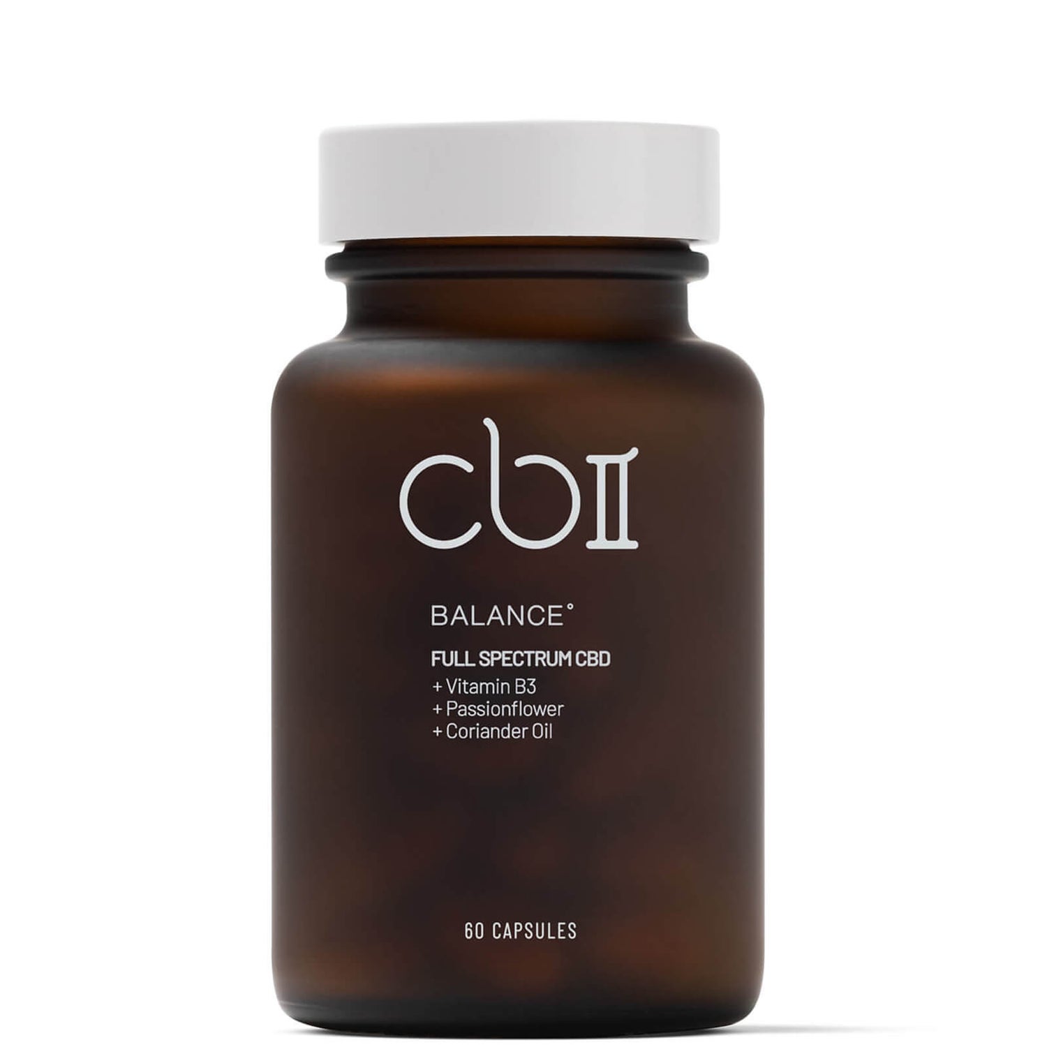 CBII Balance CBD Capsules with Vitamin B3 157g