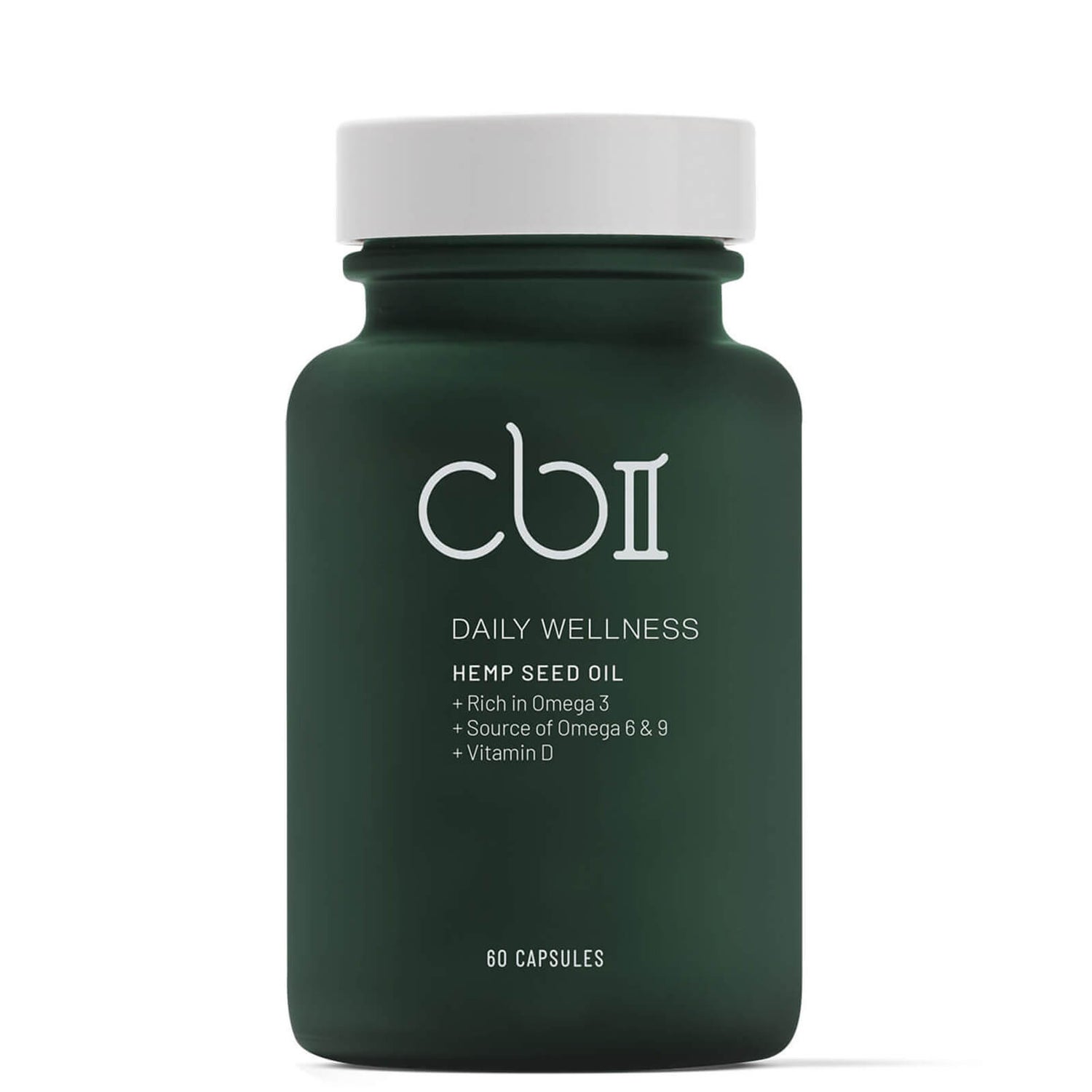 CBII Wellness Hemp Seed Capsules with Vitamin D 157g
