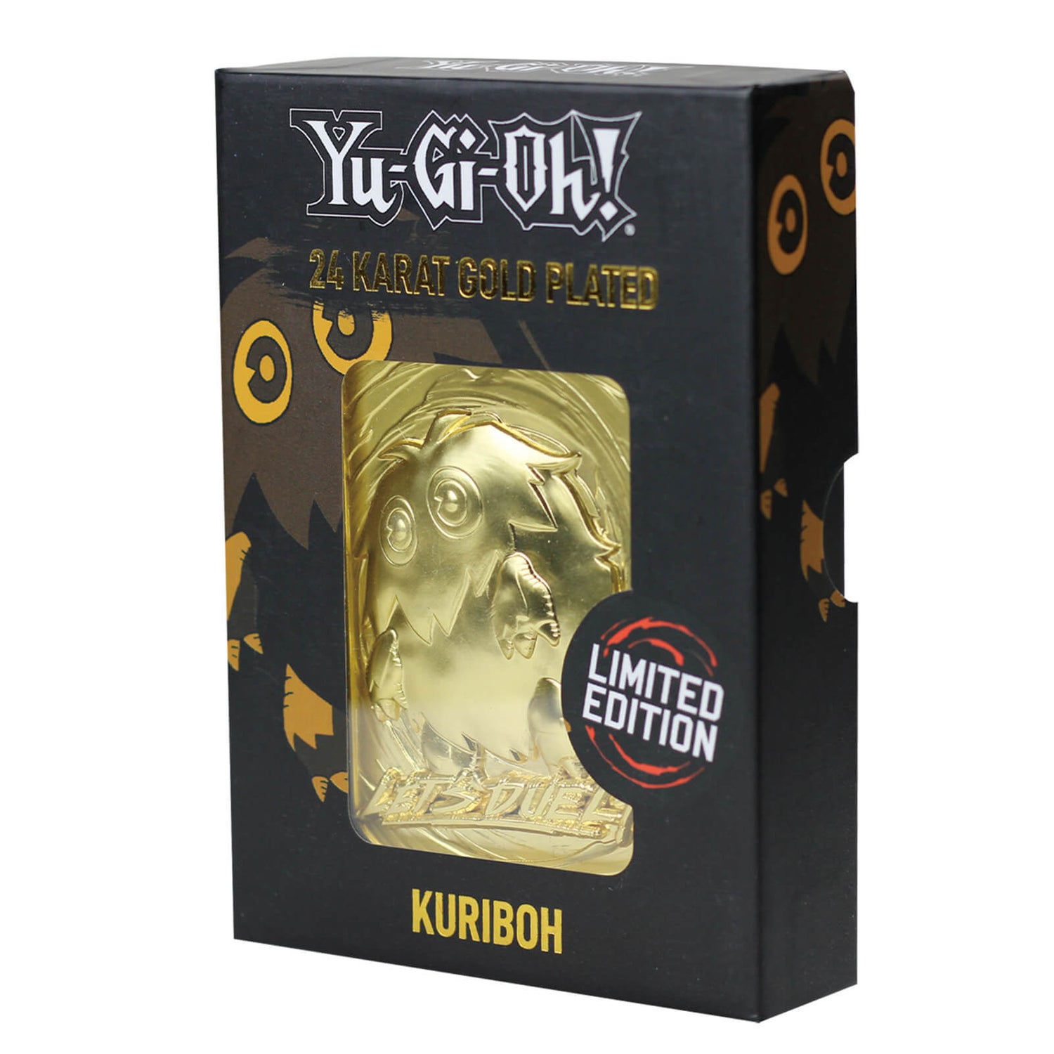 Plaqué or 24K Yu-Gi-Oh ! Carte Kuriboh
