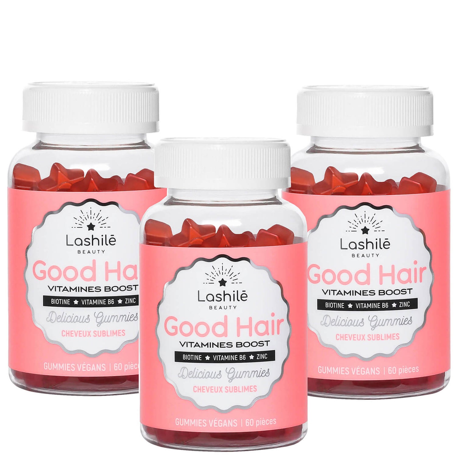 Lashilé Good Hair Gummies Trio