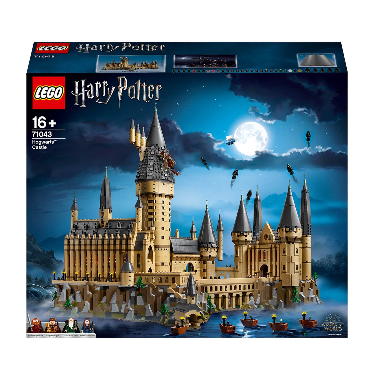 6020 Pieces Brand New LEGO Harry Potter Hogwarts Castle 71043 Building Kit