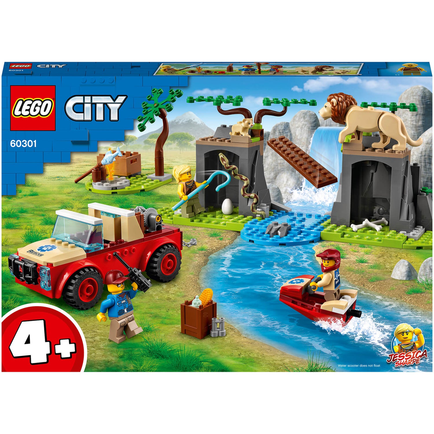 LEGO City: Wildlife Rescue Off Roader Car Toy (60301)