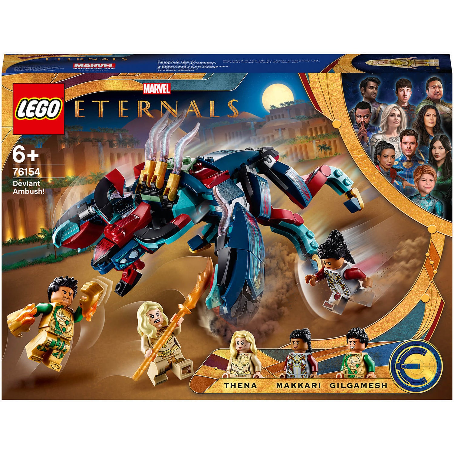 LEGO Marvel Deviant Ambush! Superhero Building Toy (76154) Toys