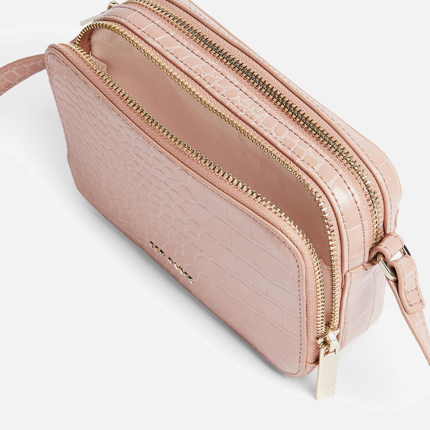 Ted Baker Stina Double Zip Faux Leather Mini Camera Bag 1