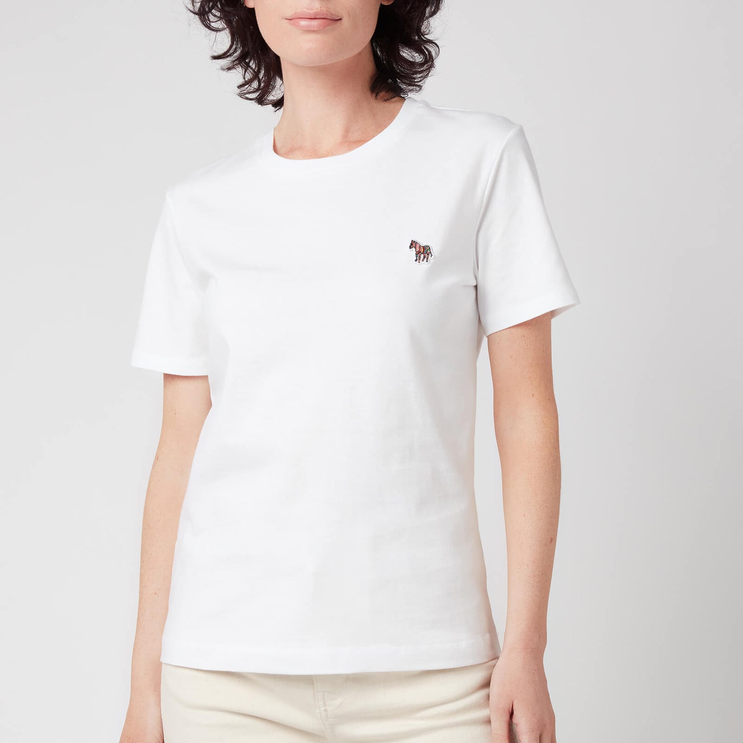 PS Paul Smith Women's Zebra T-Shirt - White - XS