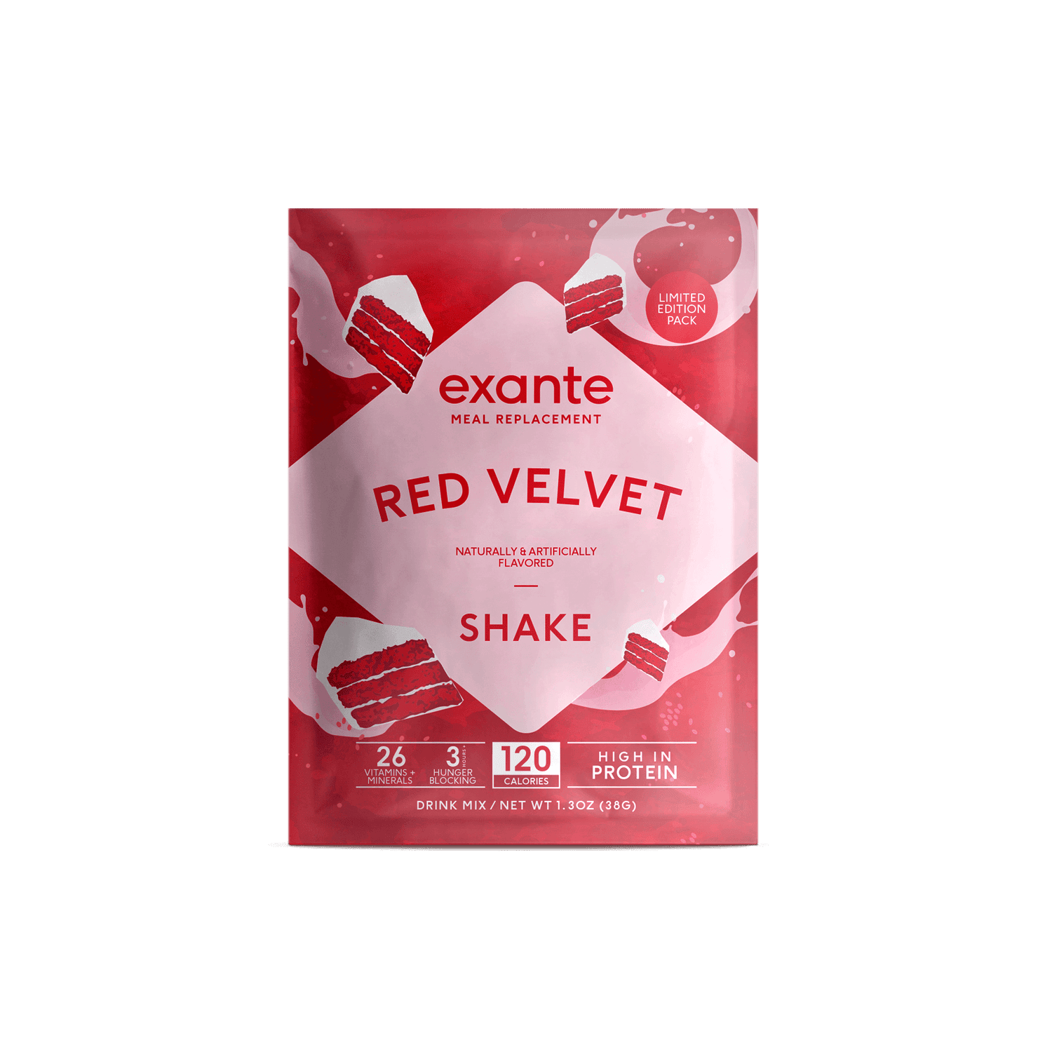 Red Velvet Meal Replacement Shake - Sample