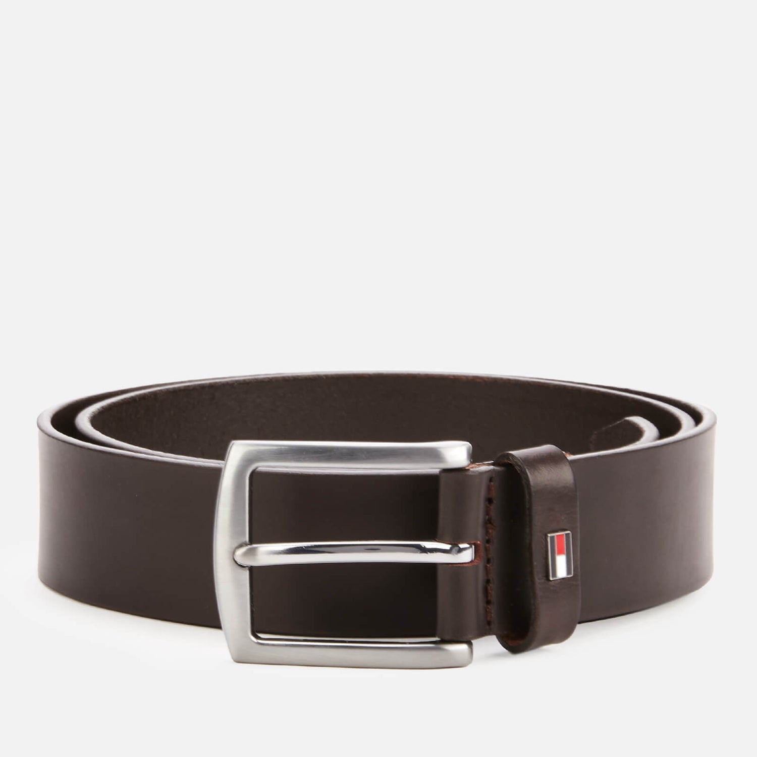 Tommy Hilfiger Men's Denton Leather Belt - Brown