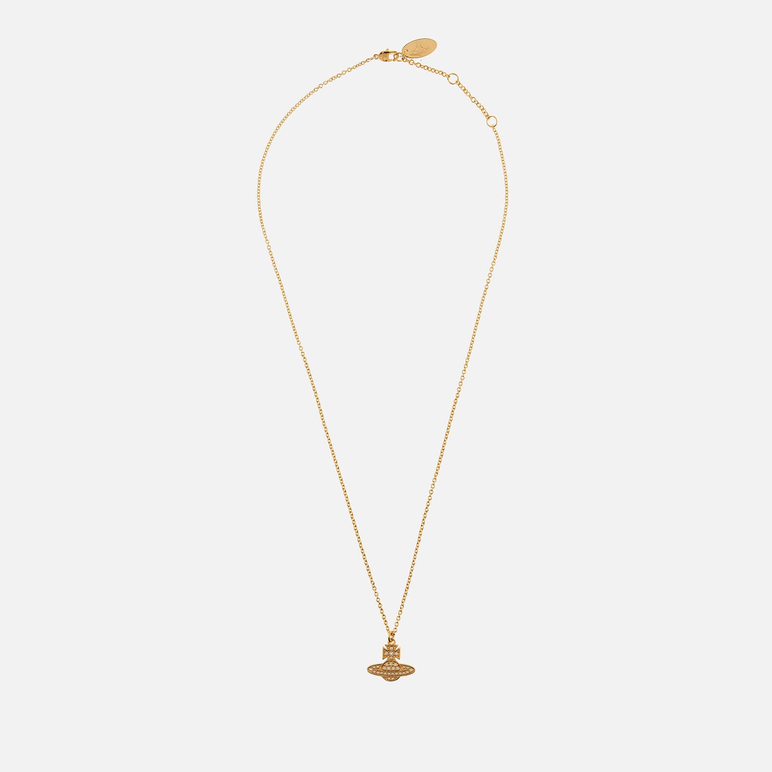 Vivienne Westwood Women's Romina Pave Orb Pendant - Gold Jonquil CZ