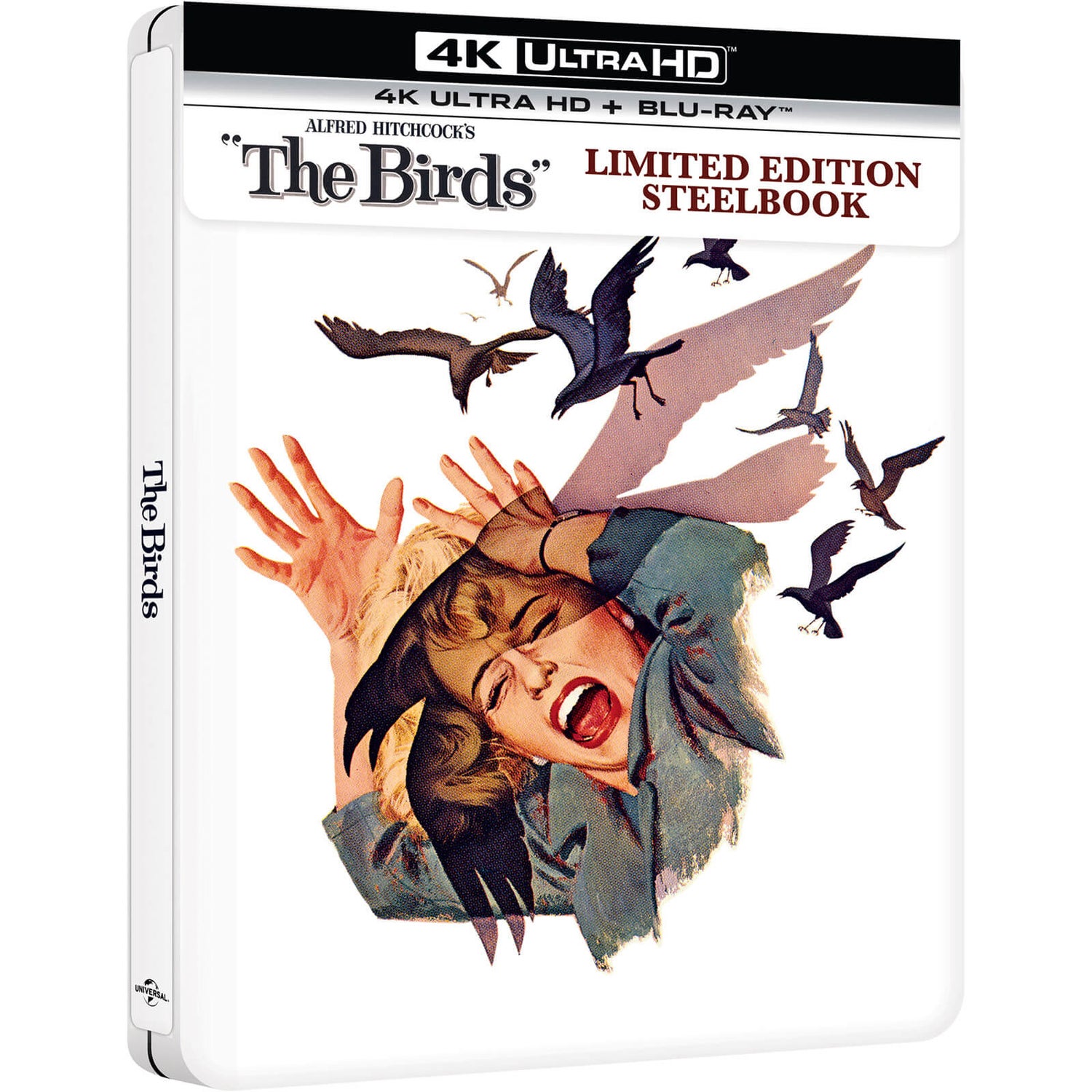 The Birds - Zavvi Exclusive 4K Ultra HD Limited Edition Steelbook (Includes Blu-Ray)