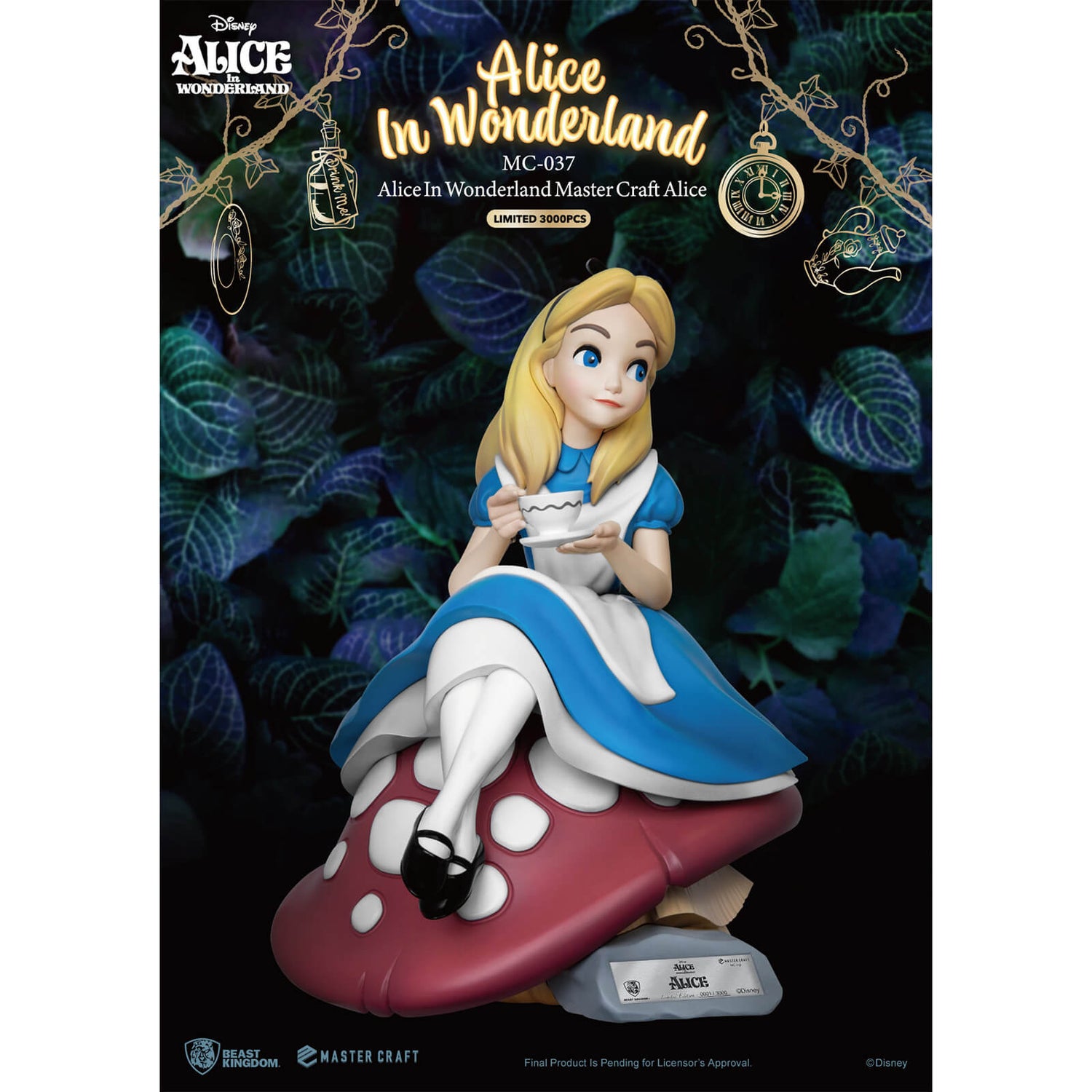 Beast Kingdom Alice In Wonderland Alice Master Craft Statue