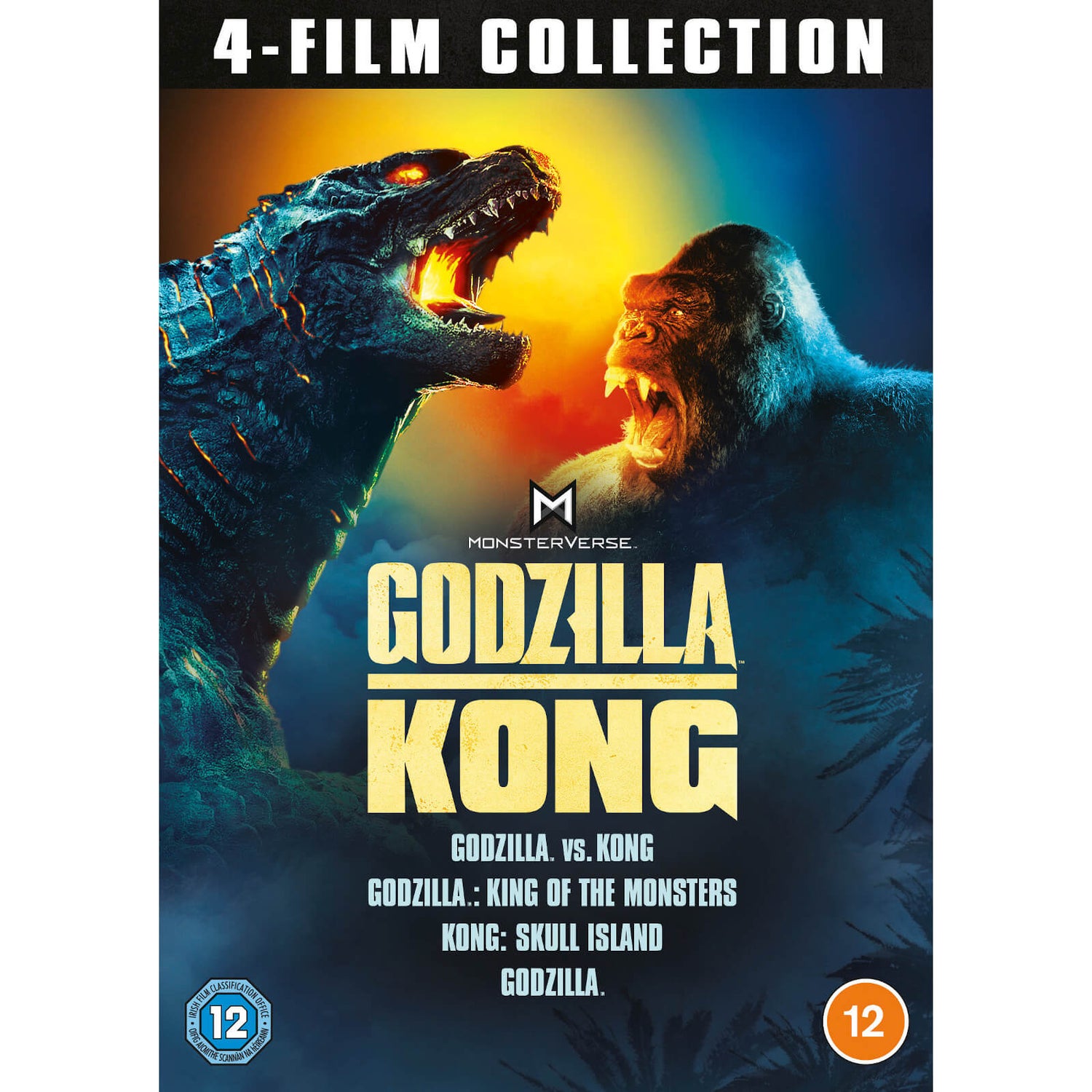 Godzilla and Kong 4-Film Collection
