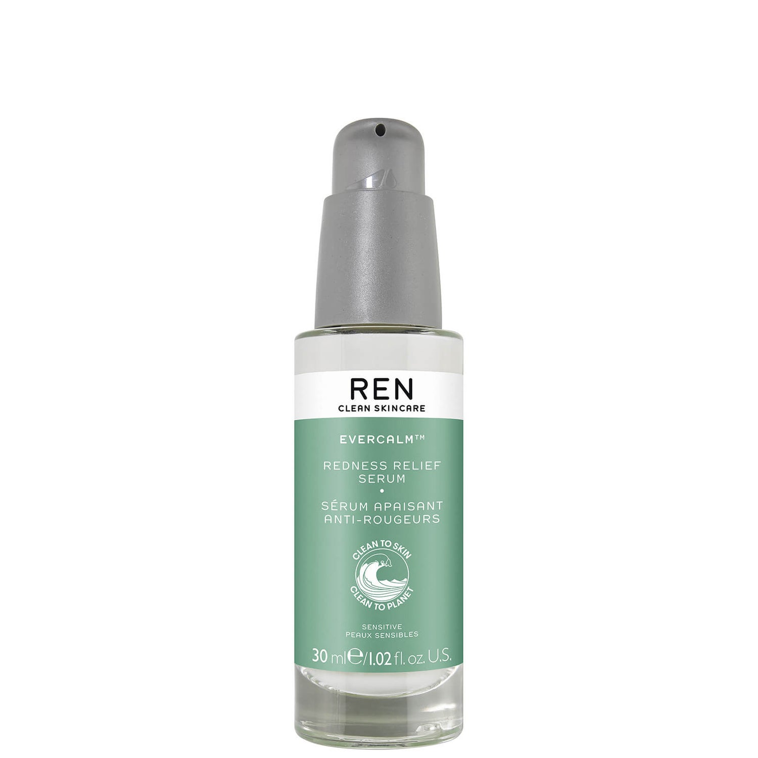 REN Clean Skincare Evercalm Redness Relief Serum -seerumi, 30 ml