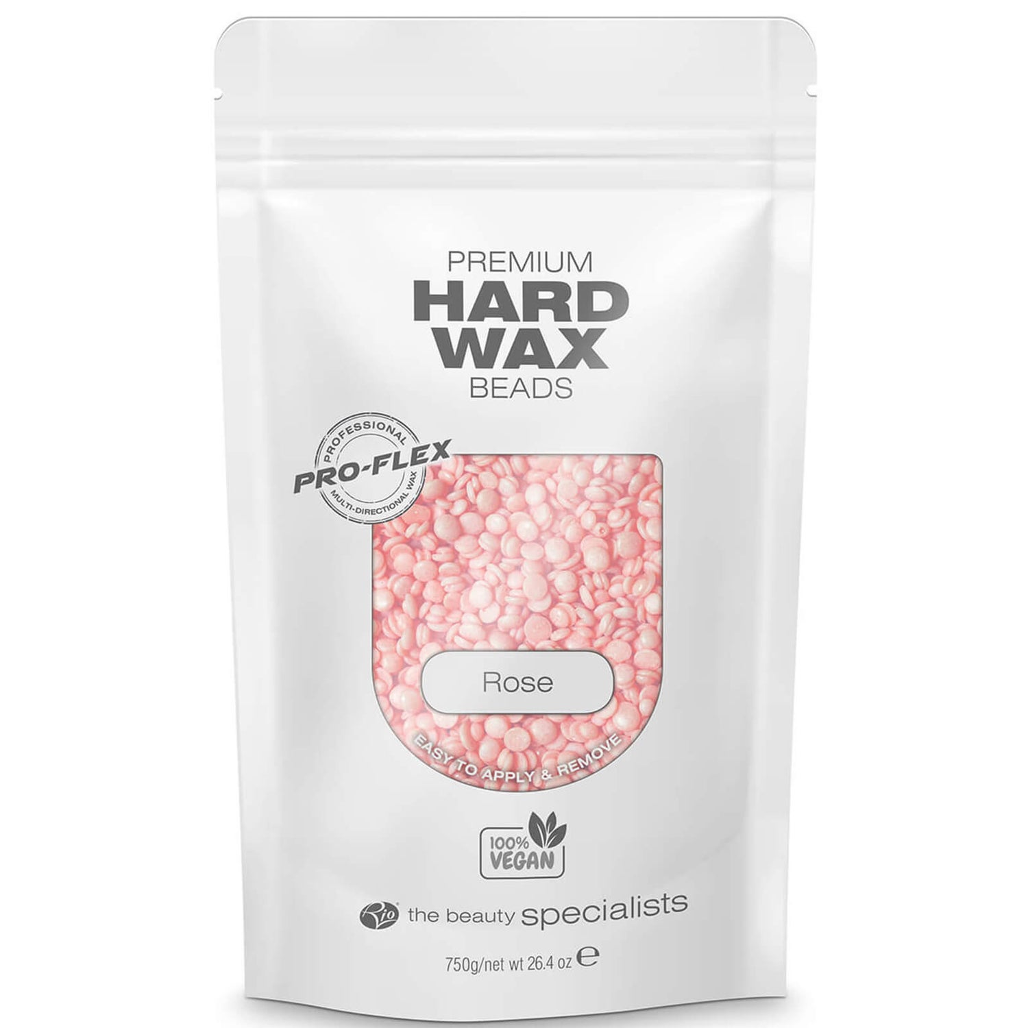 Rio Premium Hard Wax Beads -vaha – Rose