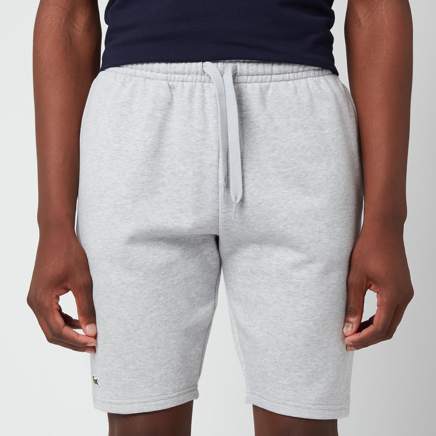 Lacoste Men's Sport Tennis Fleece Shorts - Silver Chine