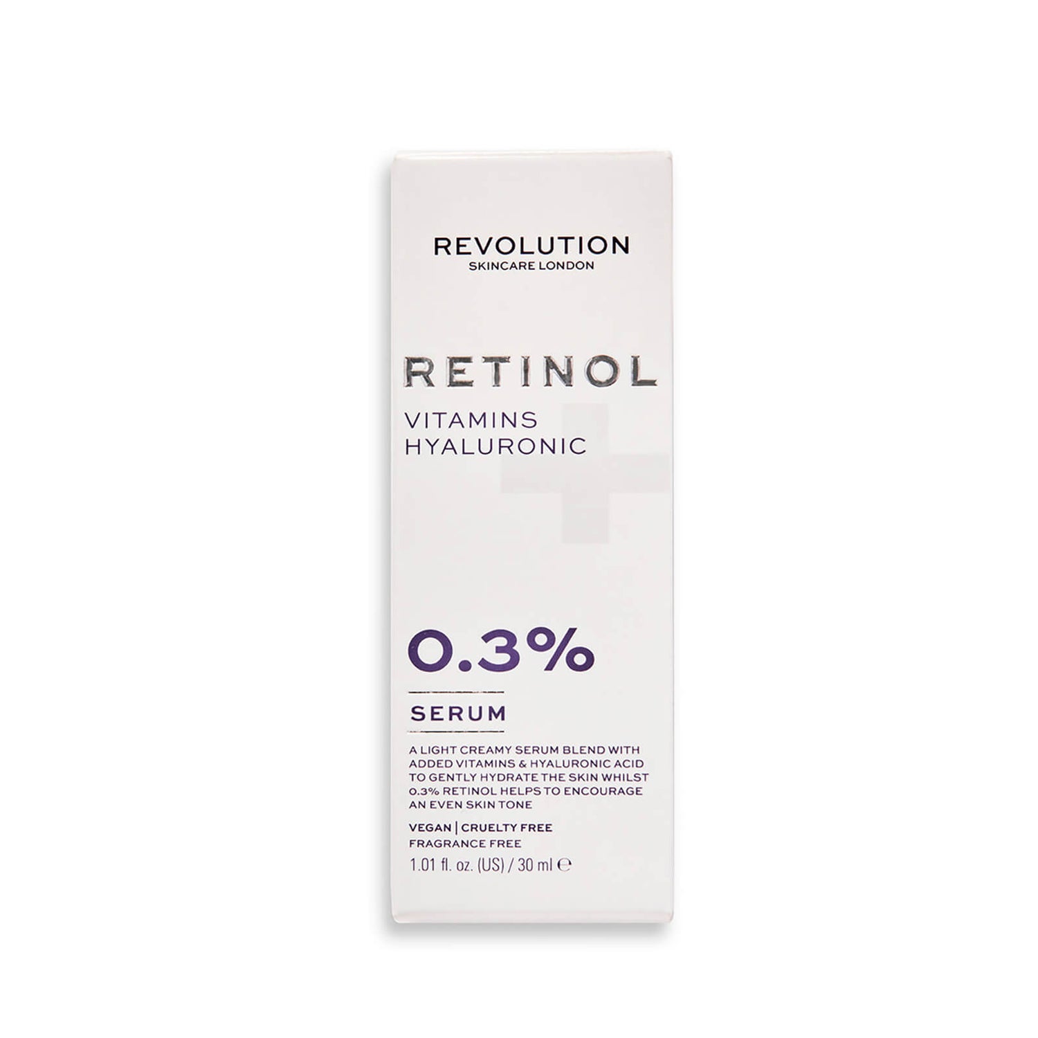 Revolution Skincare 0.3% Retinol with Vitamins and Hyaluronic Acid Serum