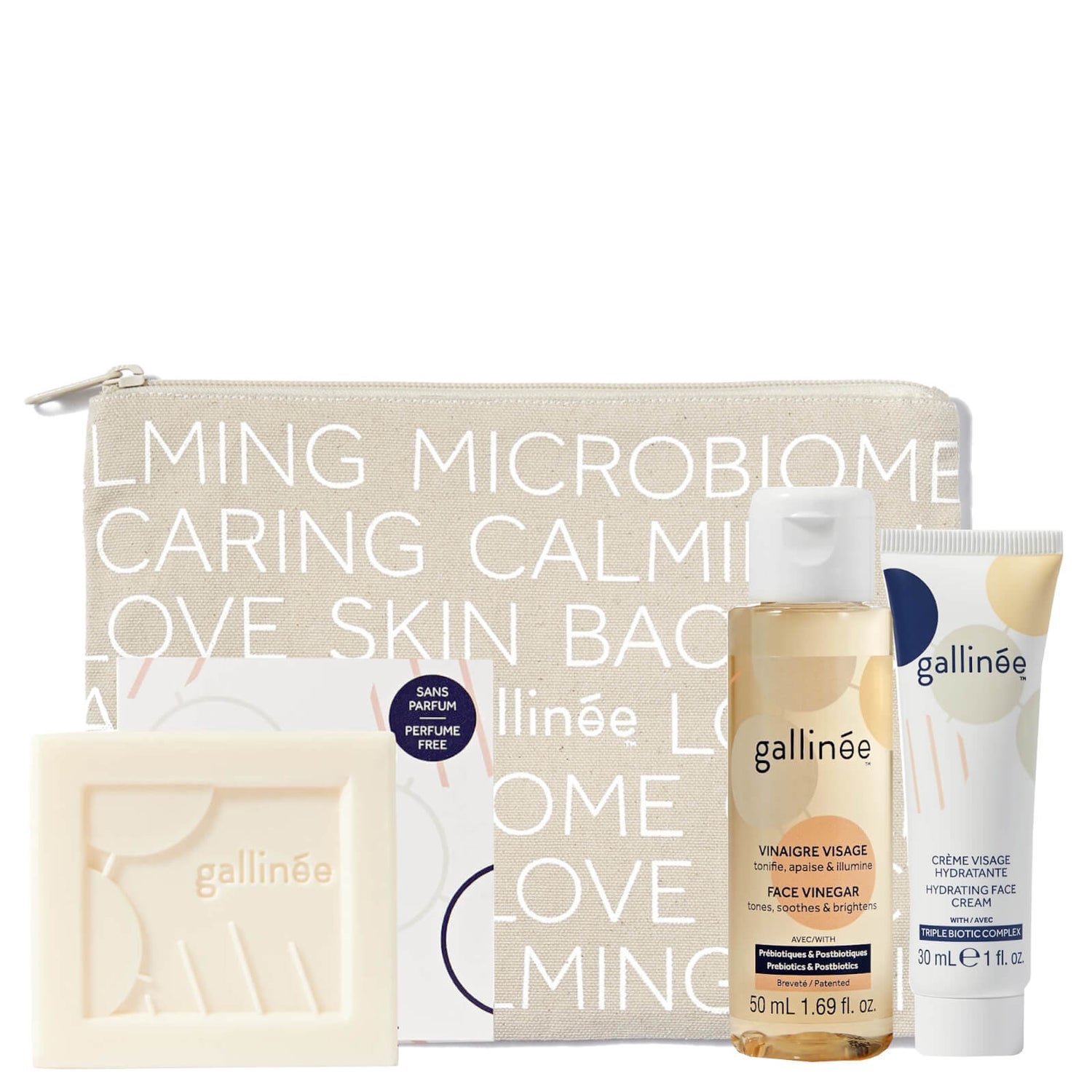 Подарочный набор для ухода за кожей Gallinée Sustainable Skincare